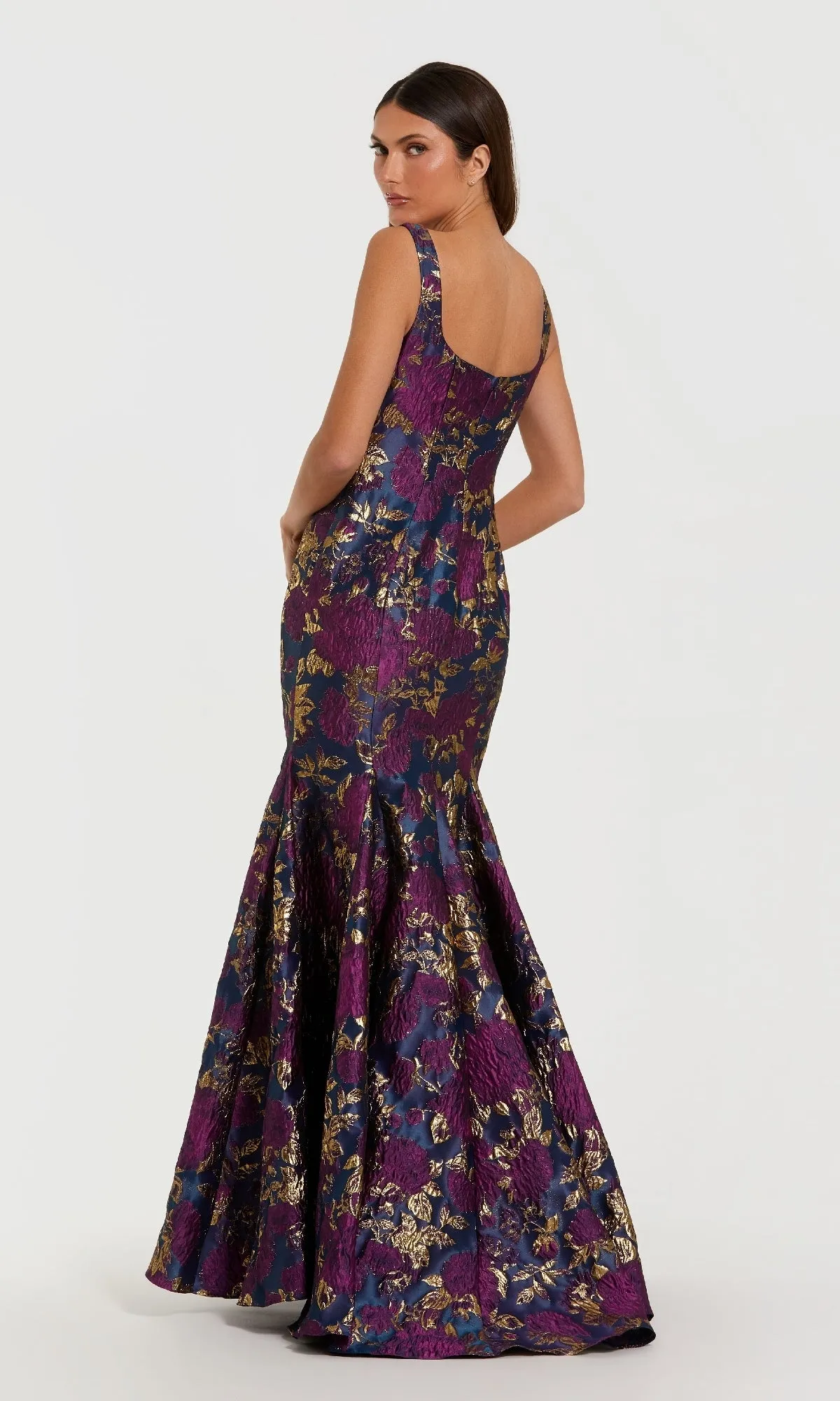 Long Print Mermaid Formal Dress: Mac Duggal 69001 sold by PromGirl product image thumbnail 2