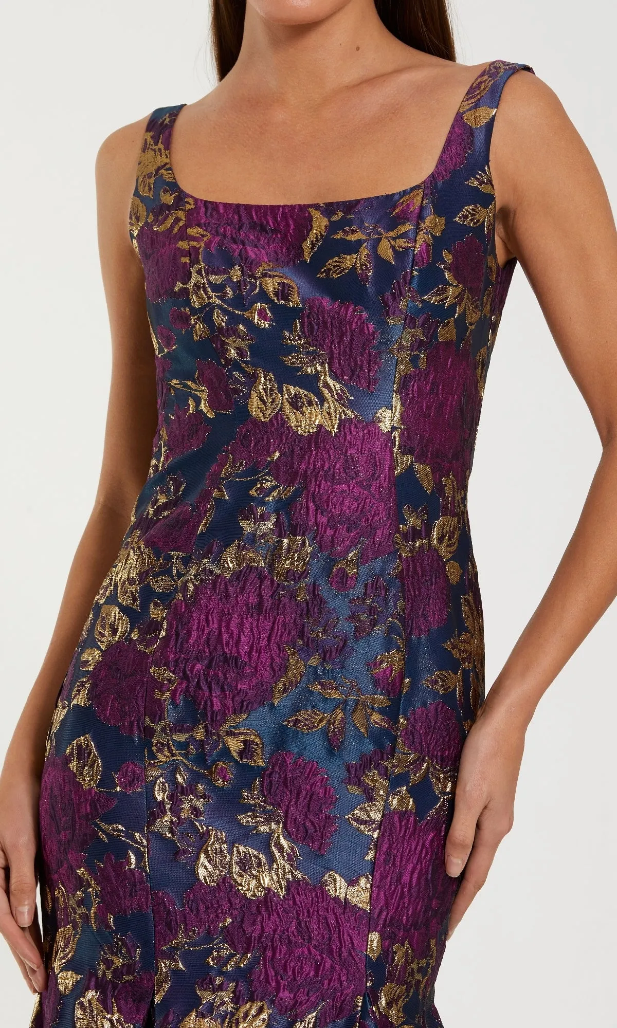 Long Print Mermaid Formal Dress: Mac Duggal 69001 sold by PromGirl product image thumbnail 3