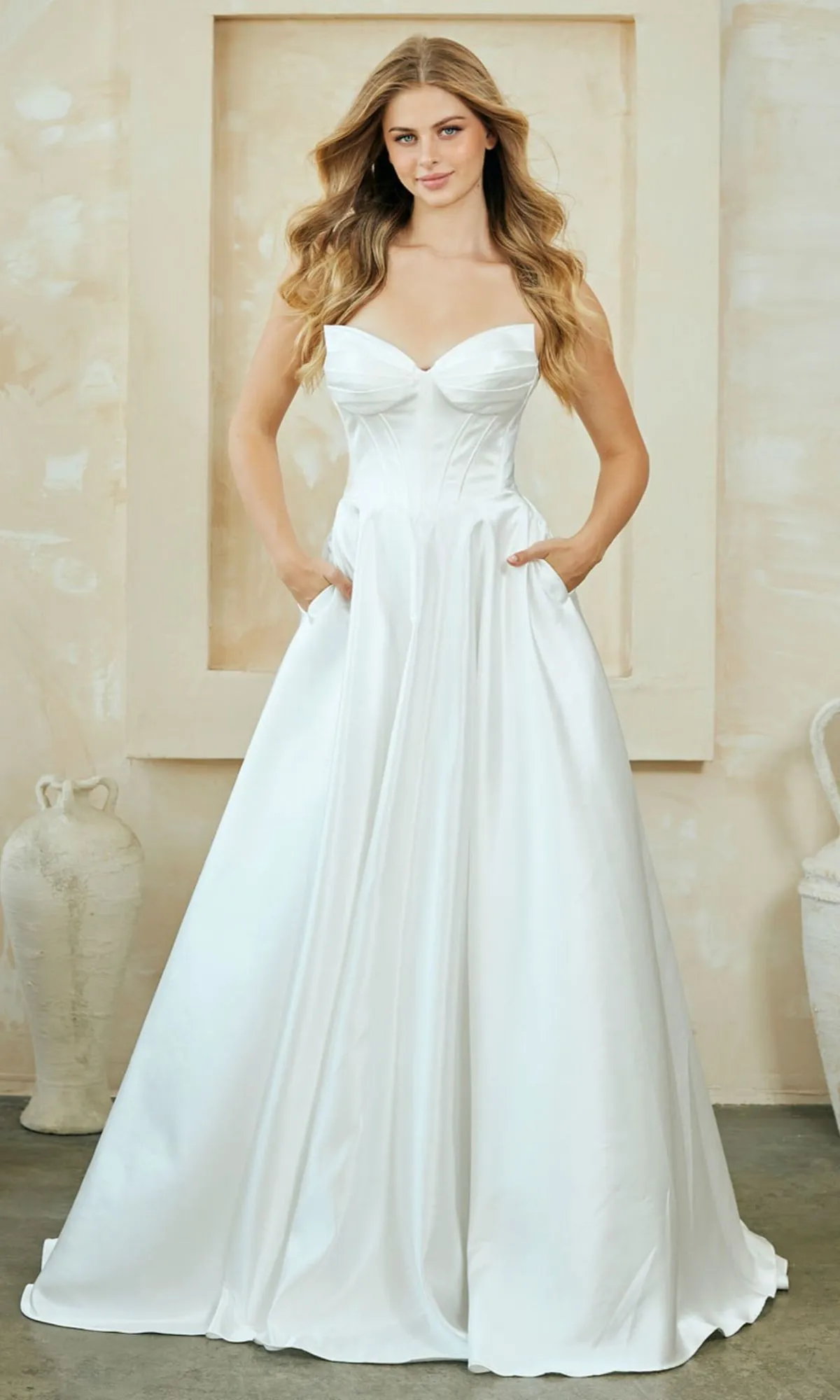 Classic Corset Prom Ball Gown: Amelia Couture 5080 sold by PromGirl product image thumbnail 5