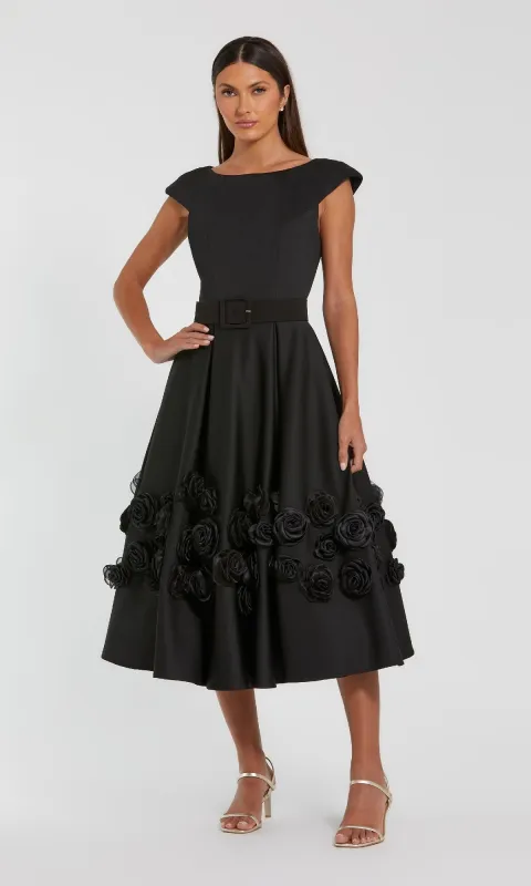 A-Line Wedding Guest Dress: Mac Duggal 21039 sold by PromGirl