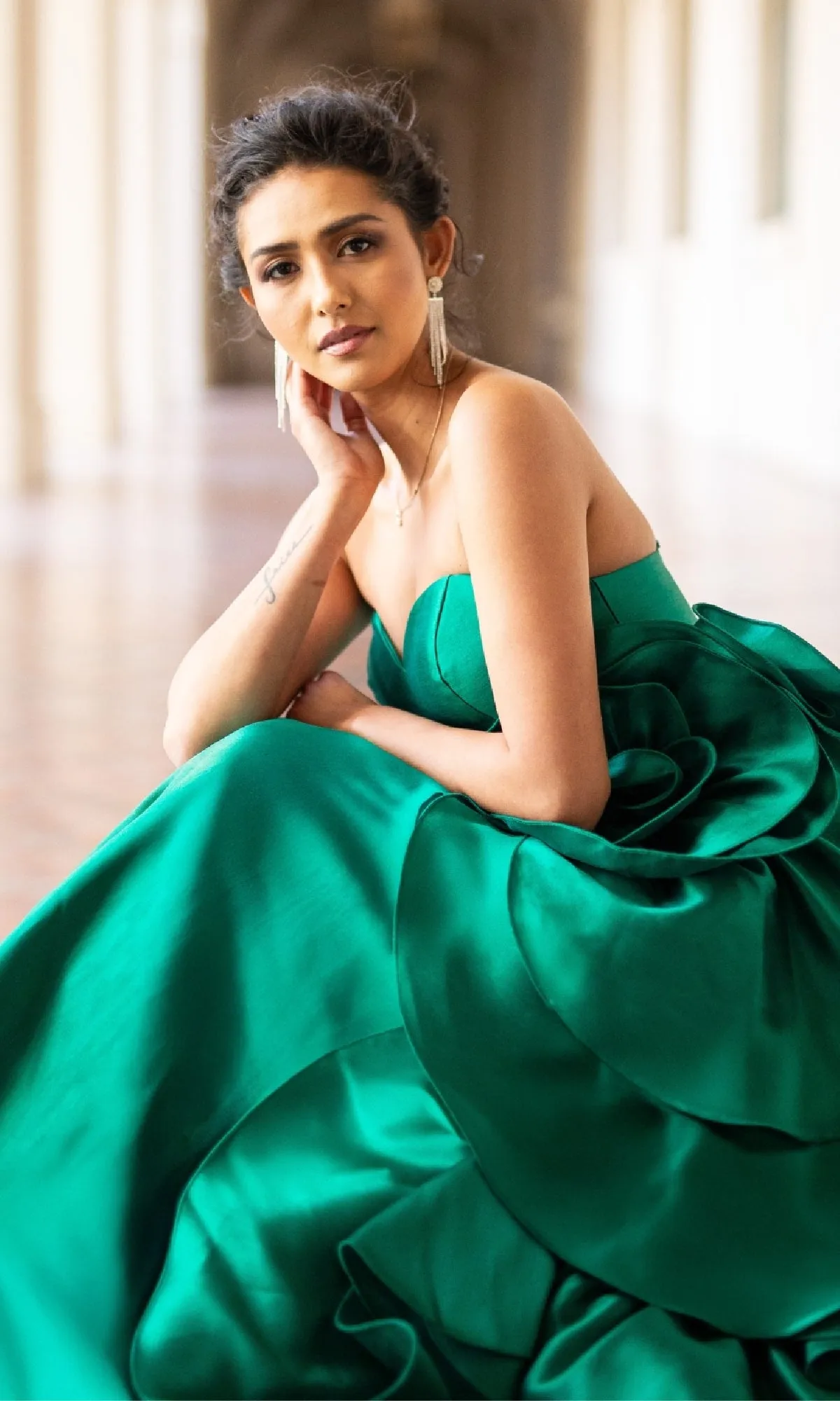 Strapless Prom Ball Gown: Amelia Couture SU085 sold by PromGirl product image thumbnail 5