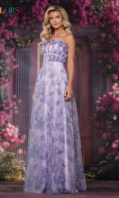 Long Prom Dress: Colors Dress 3831 sold by PromGirl