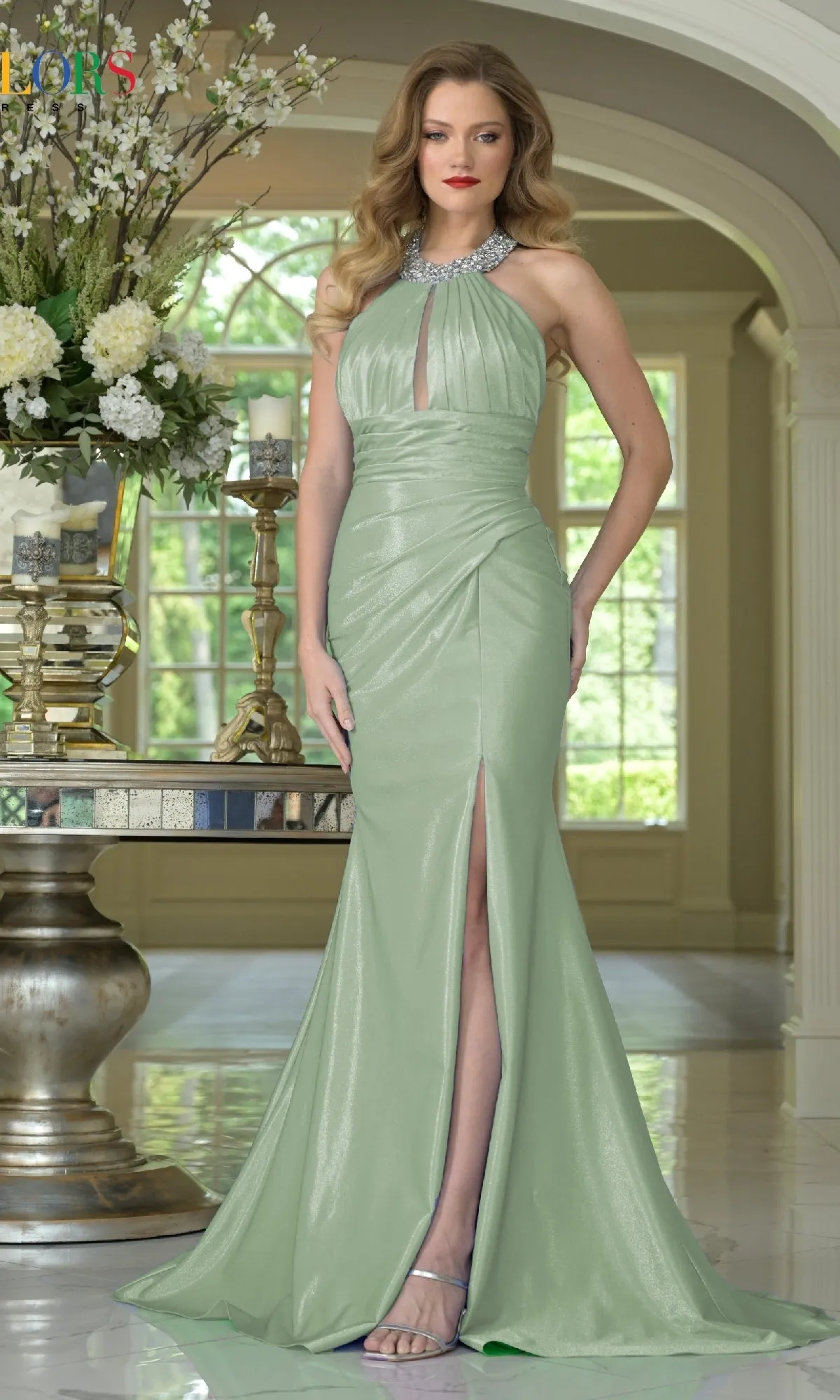 Long Prom Dress: Colors Dress 3835 sold by PromGirl product image thumbnail 5