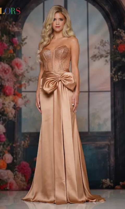 Long Prom Dress: Colors Dress 3769 sold by PromGirl