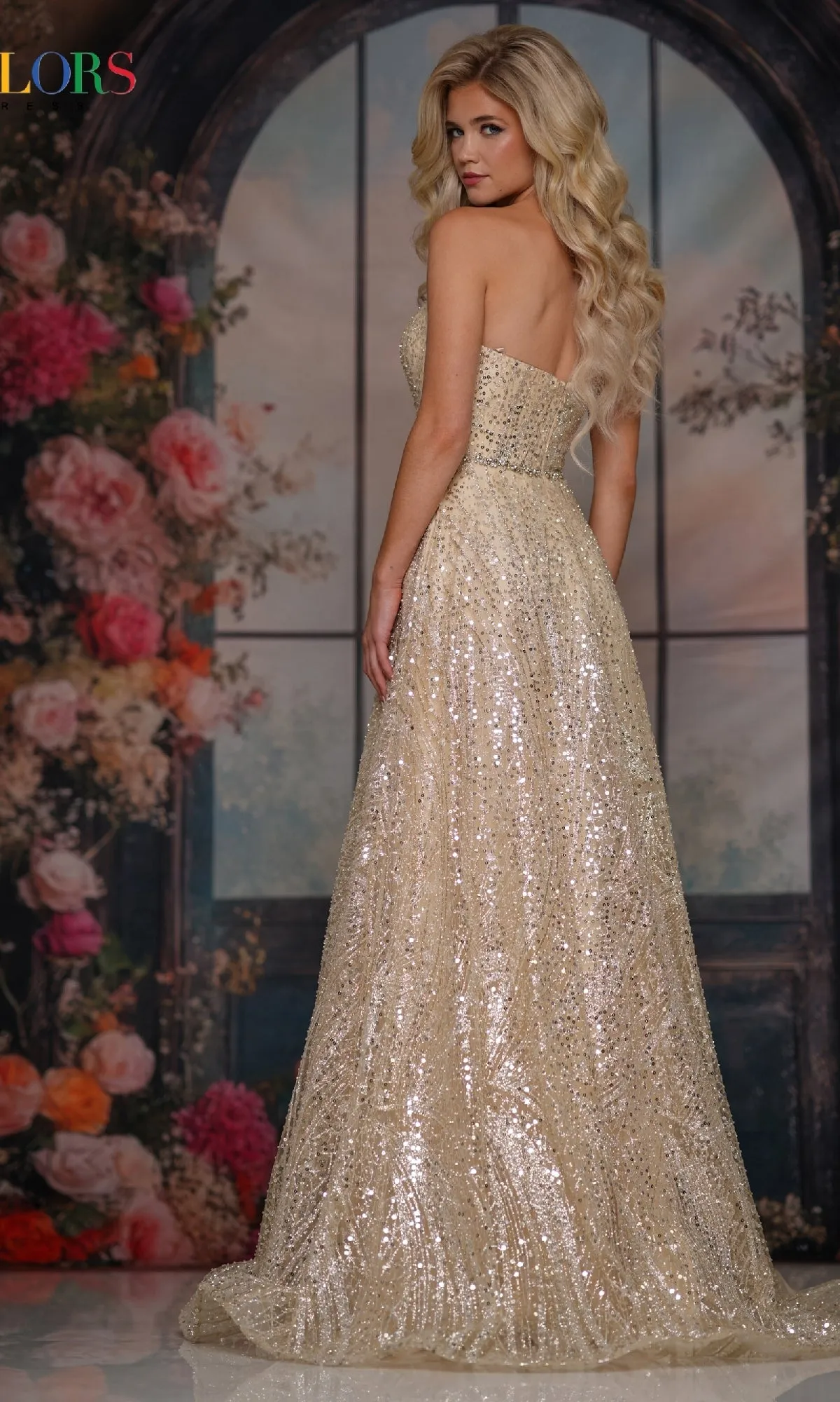 Long Prom Dress: Colors Dress 3790 sold by PromGirl product image thumbnail 2