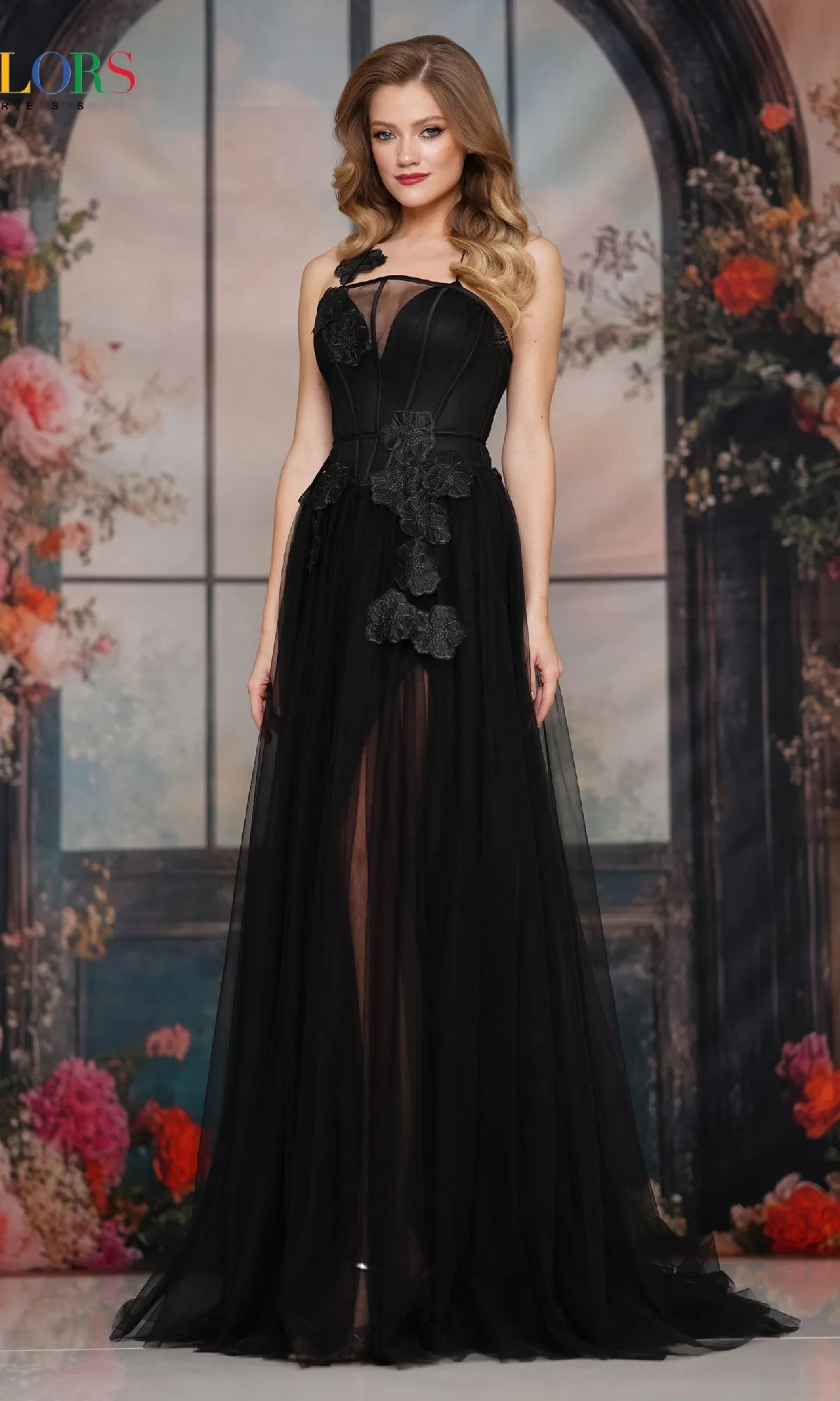 Long Prom Dress: Colors Dress 3796 sold by PromGirl product image thumbnail 4