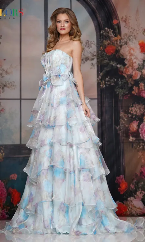 Long Prom Dress: Colors Dress 3809 sold by PromGirl