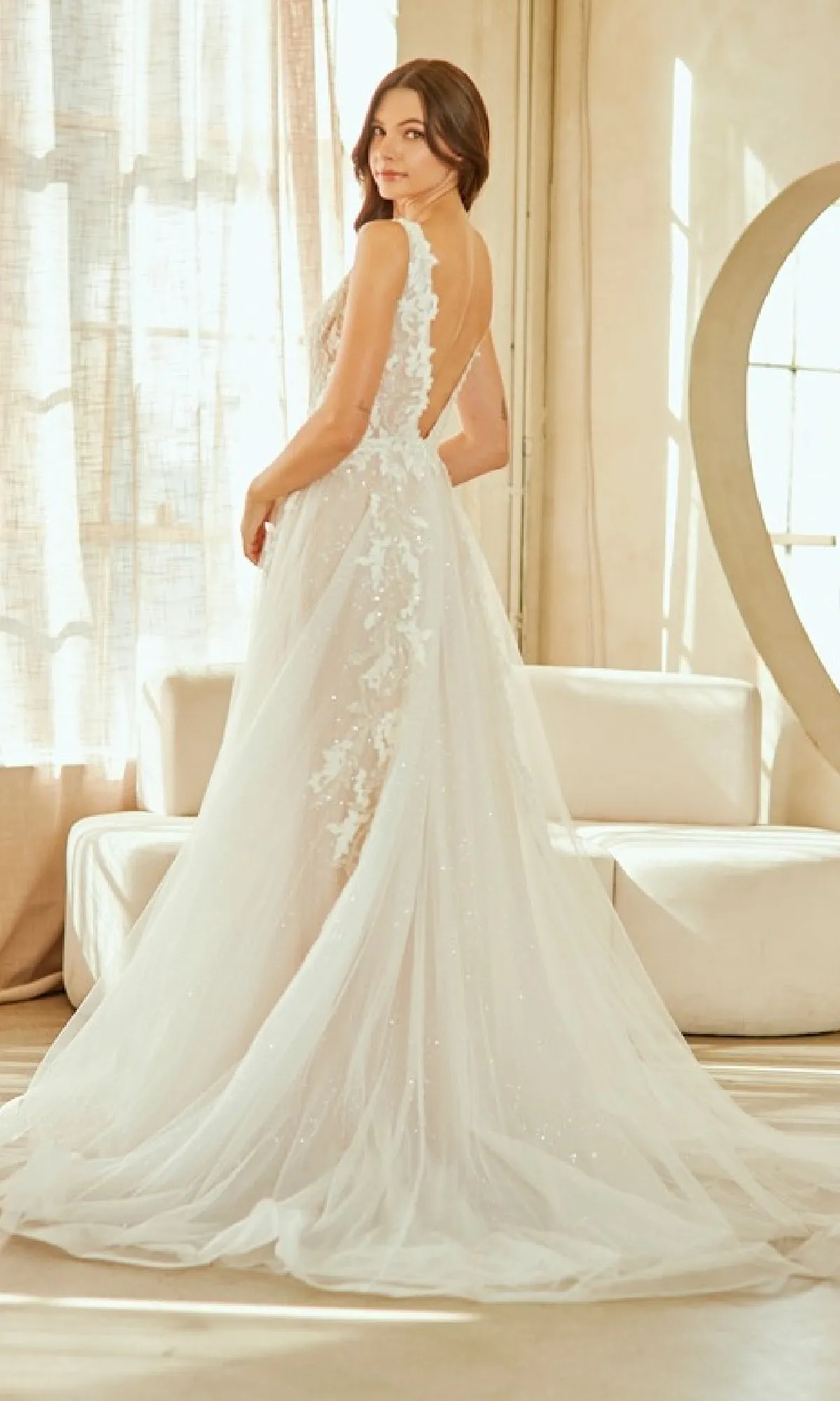 Long Wedding Dress: Amelia Couture 2140 sold by PromGirl product image thumbnail 2