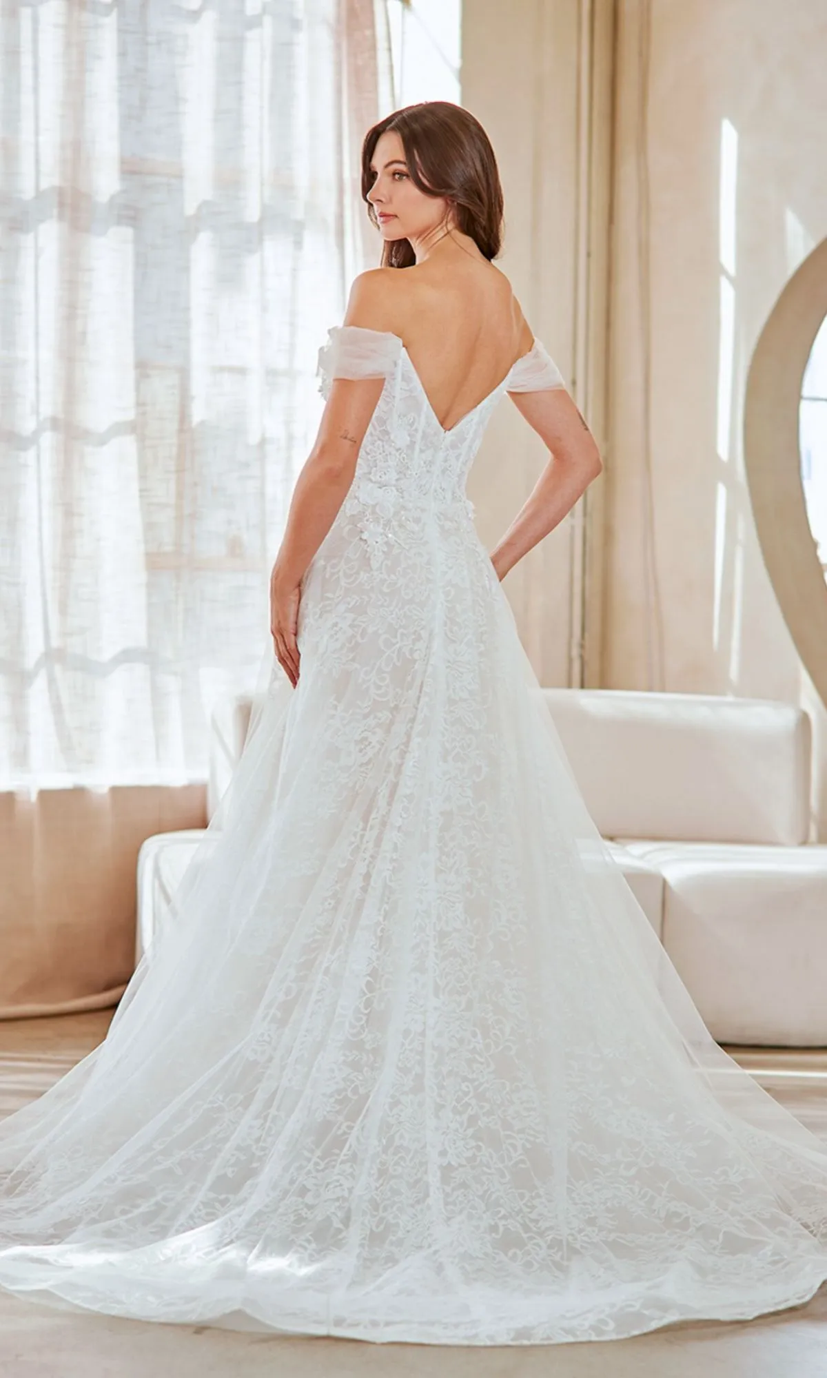 Long Wedding Dress: Amelia Couture 2139 sold by PromGirl product image thumbnail 2