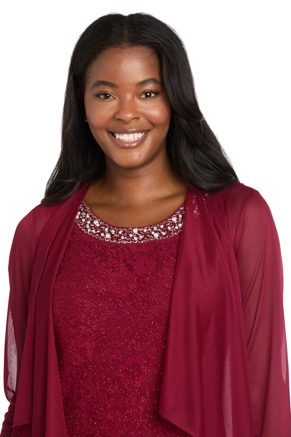 Short Semi-Formal Jacket Dress: R&M Richards 3594 sold by PromGirl product image thumbnail 5