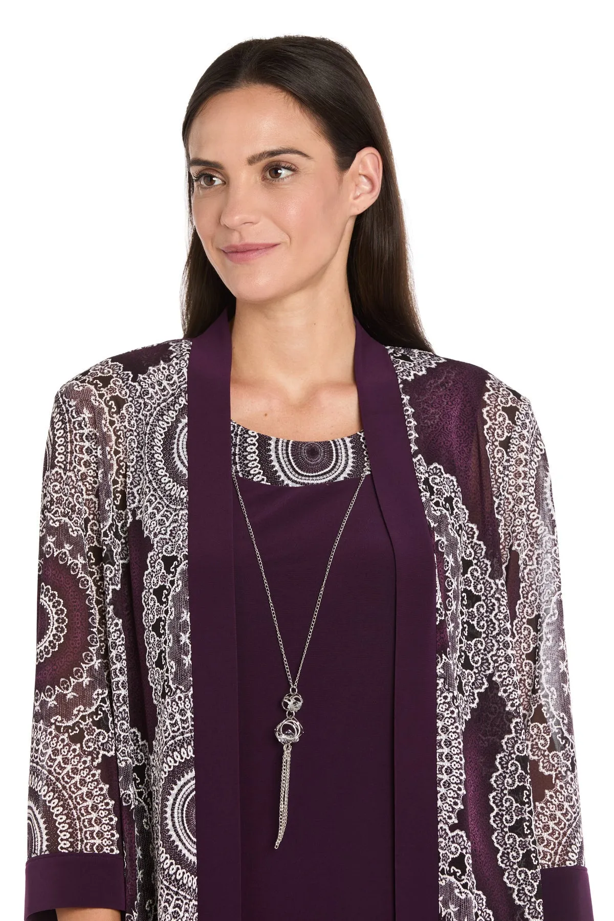 Petite Two-Piece Short Party Dress: R&M Richards 9626P sold by PromGirl product image thumbnail 5