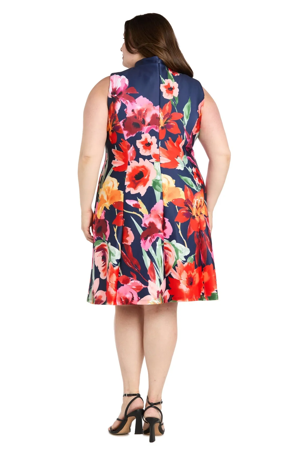Plus-Size Wedding Guest Dress: R&M Richards 4056W sold by PromGirl product image thumbnail 2