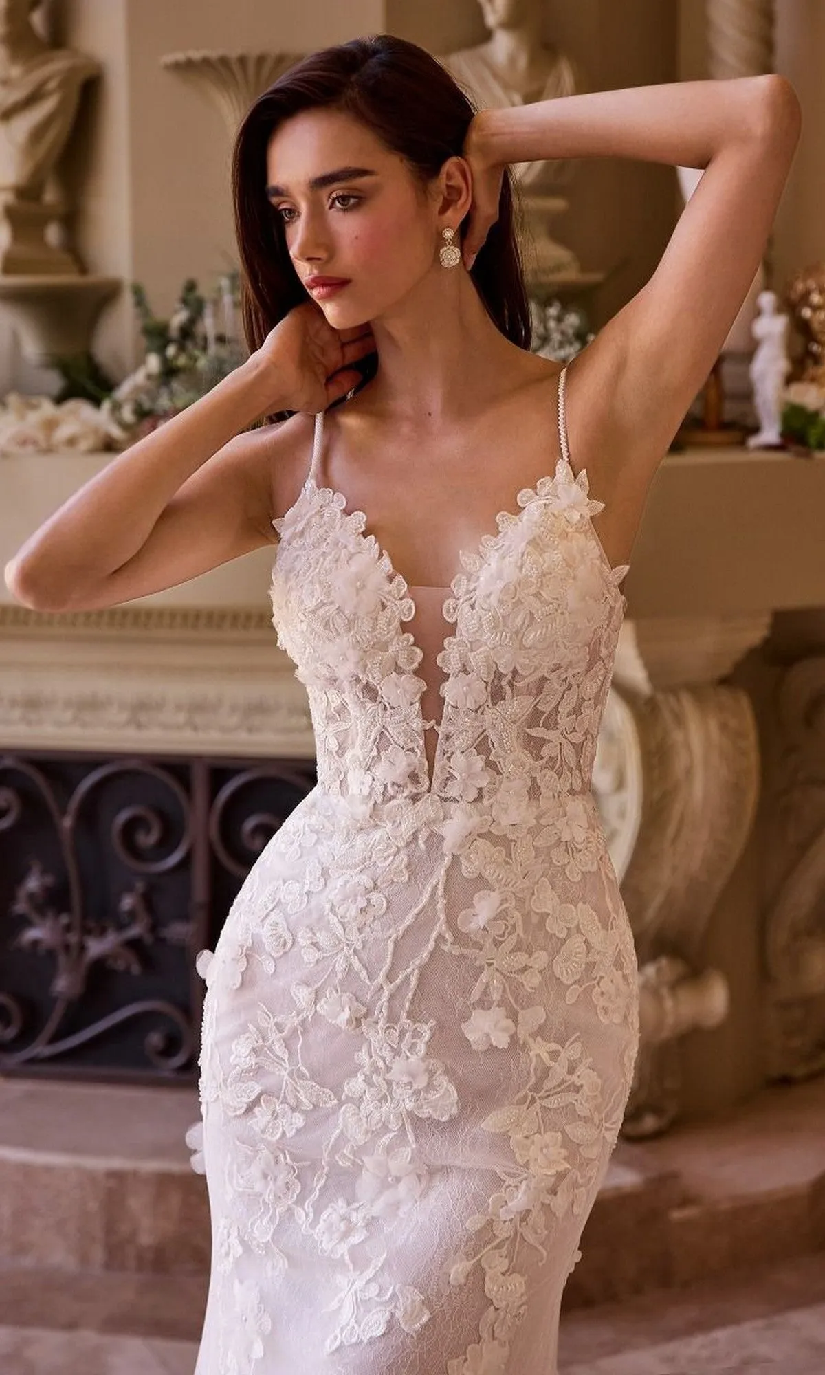 Long Wedding Dress: Andrea and Leo WL053 sold by PromGirl product image thumbnail 3