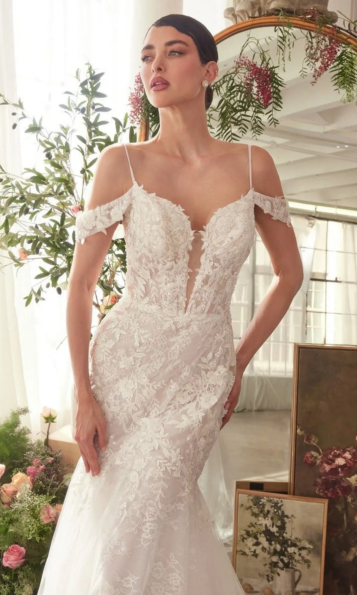 Long Wedding Dress: Andrea and Leo WL051 sold by PromGirl product image thumbnail 5