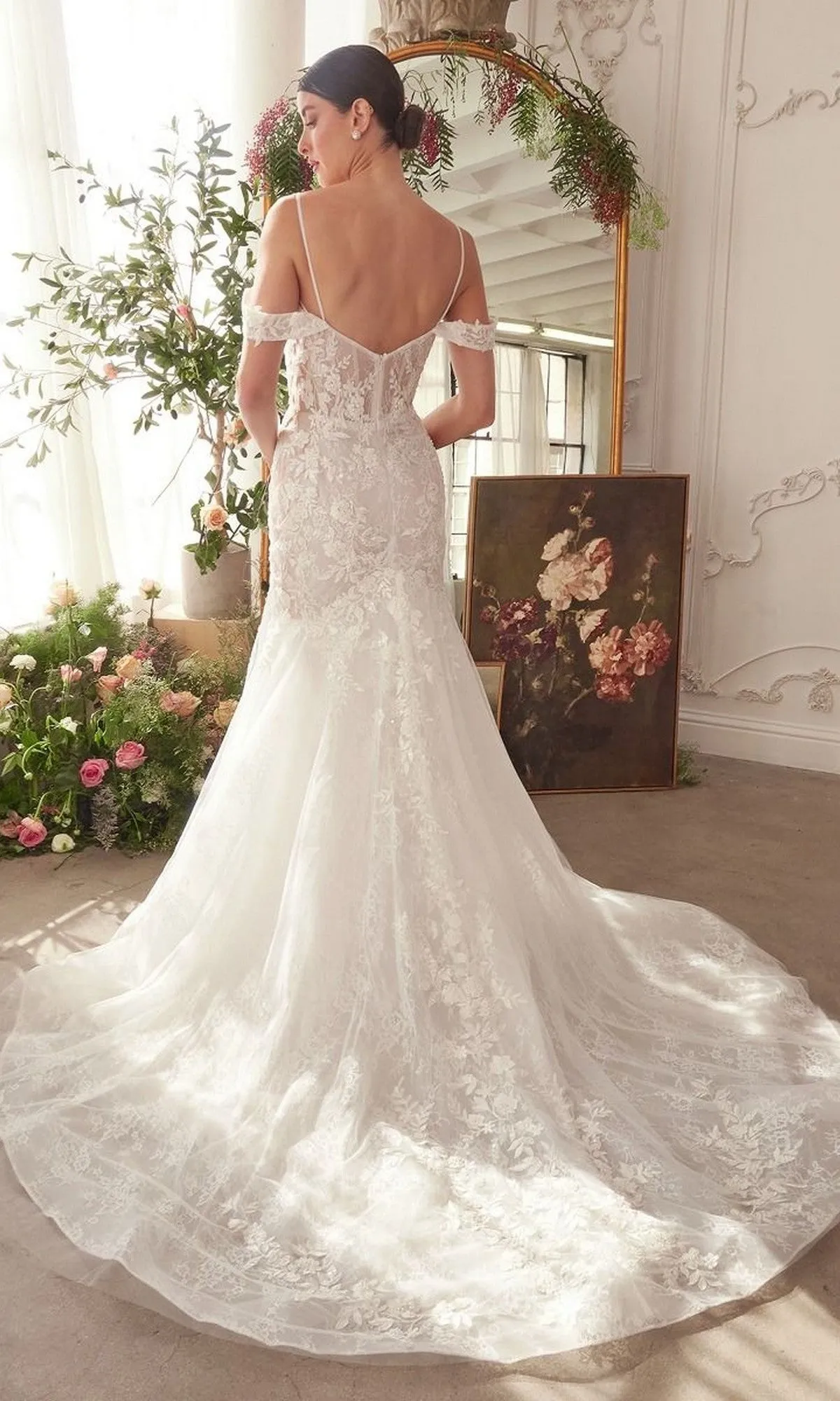 Long Wedding Dress: Andrea and Leo WL051 sold by PromGirl product image thumbnail 3