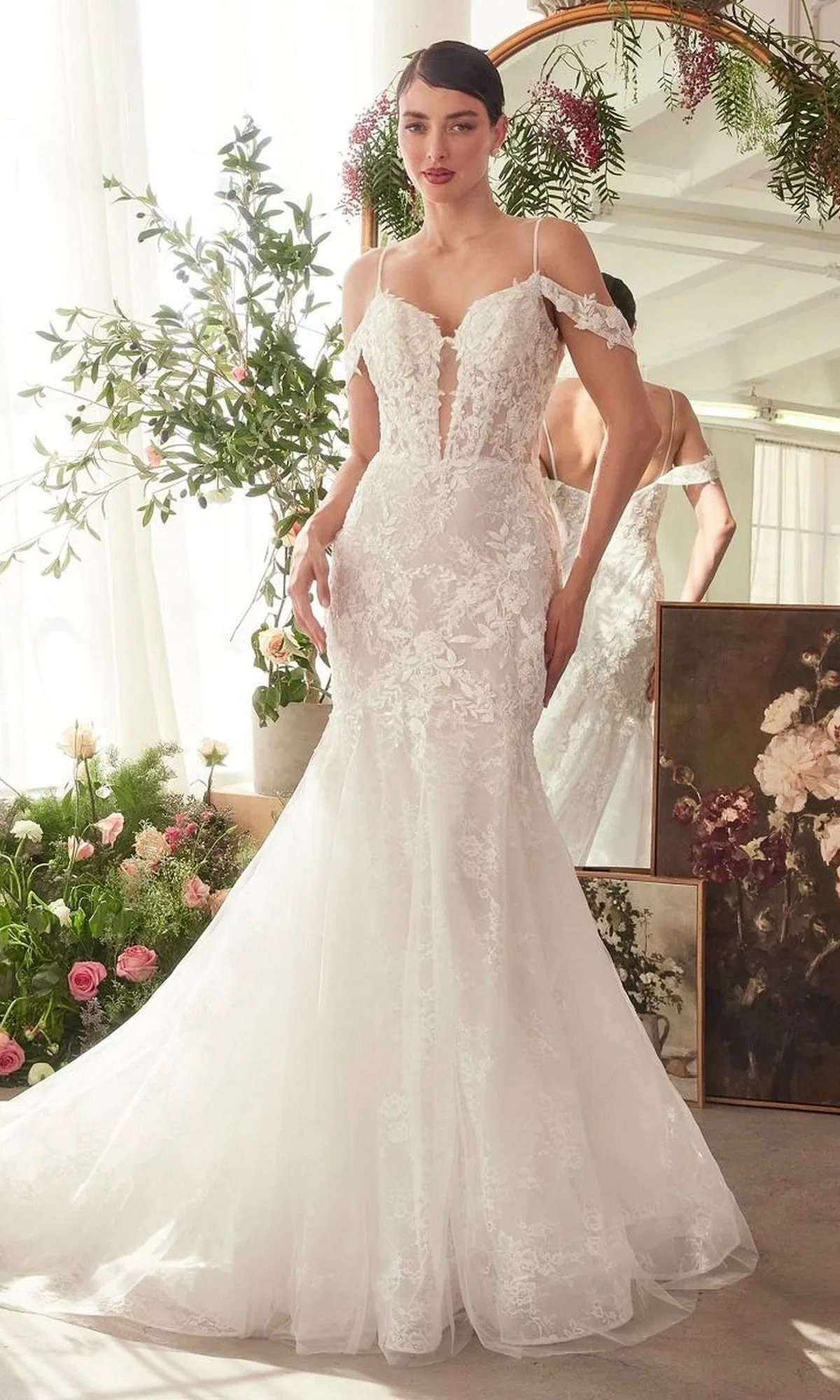 Long Wedding Dress: Andrea and Leo WL051 sold by PromGirl product image thumbnail 4