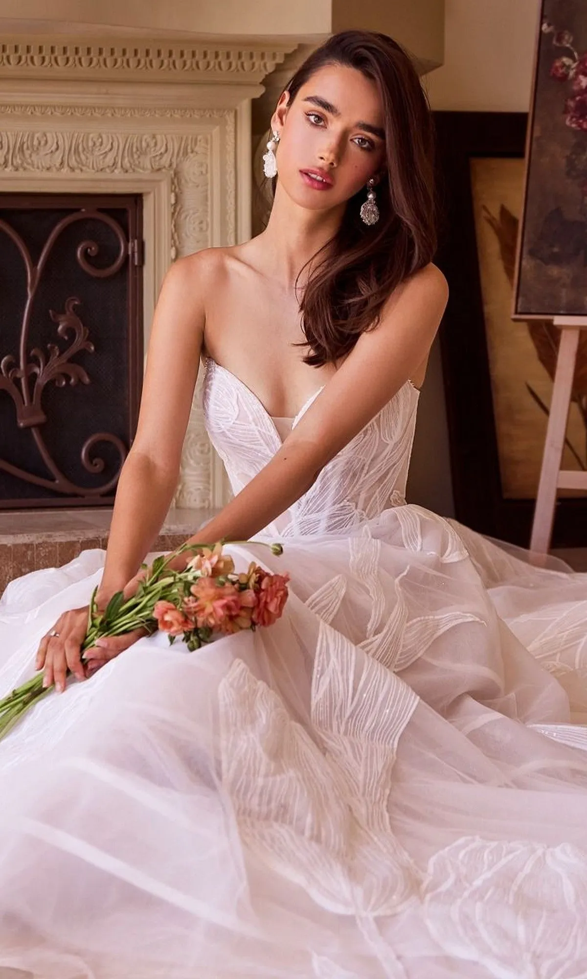 Long Wedding Dress: Andrea and Leo WL043 sold by PromGirl product image thumbnail 5