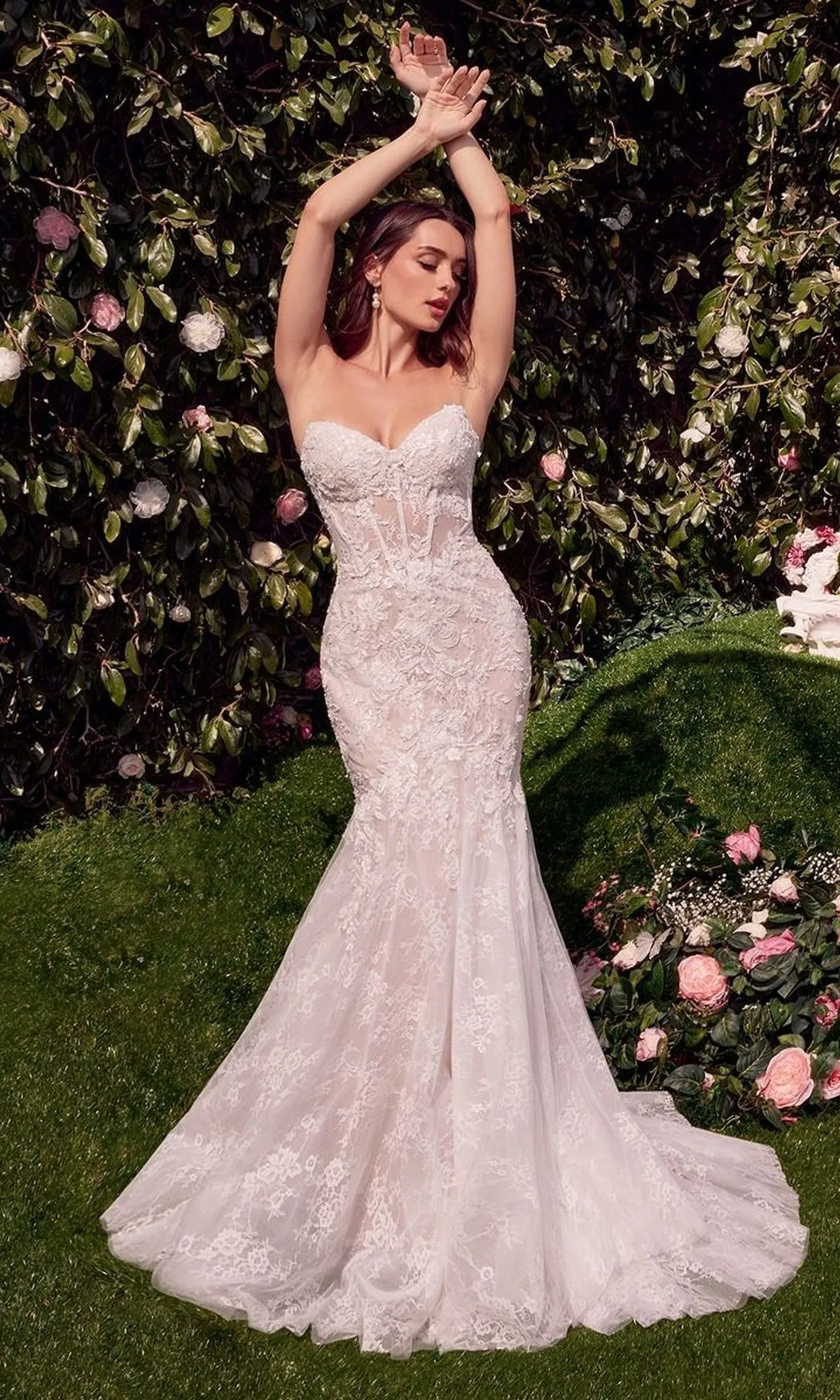 Long Wedding Dress: Andrea and Leo WL031 sold by PromGirl product image thumbnail 2