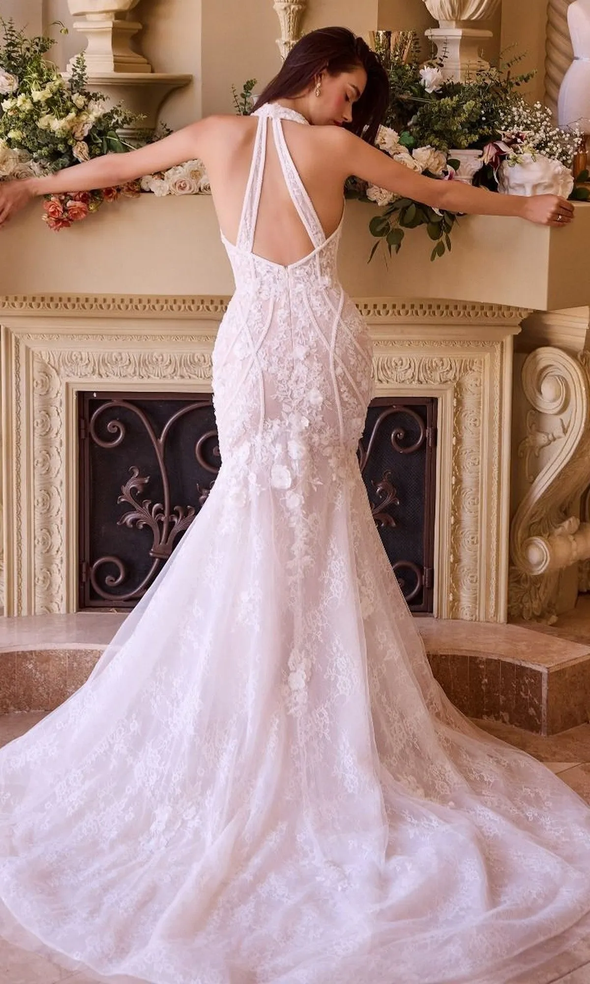 Long Wedding Dress: Andrea and Leo WL019 sold by PromGirl product image thumbnail 2