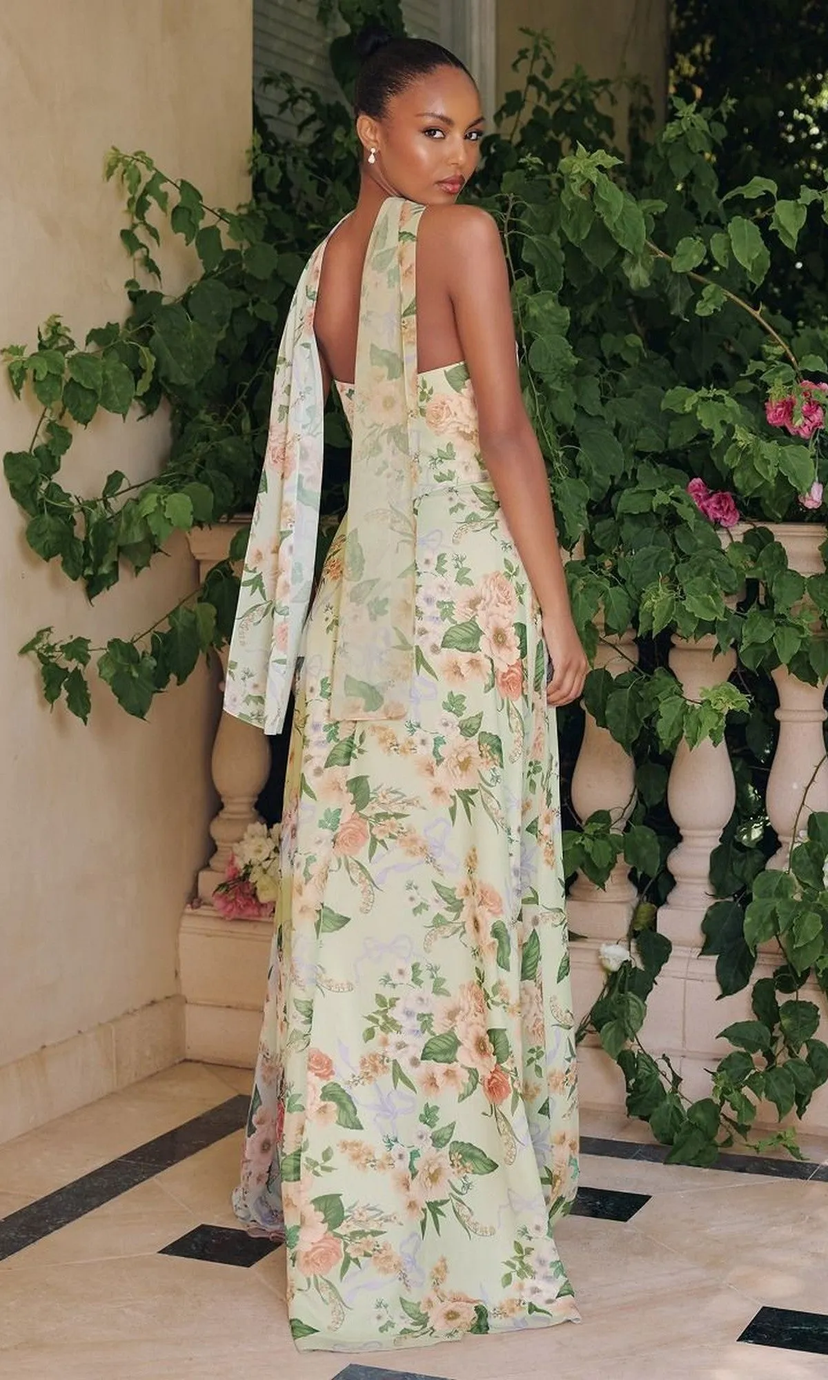 Strapless Long Print Prom Dress: Amoris T717 sold by PromGirl product image thumbnail 2