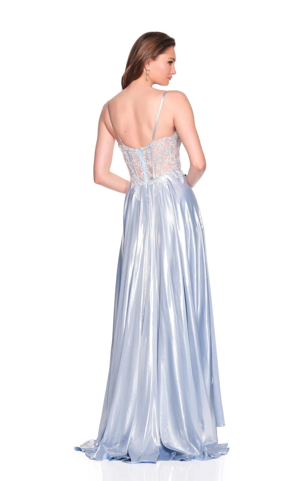 Long Prom Dress: Dave and Johnny 12631 sold by PromGirl product image thumbnail 2