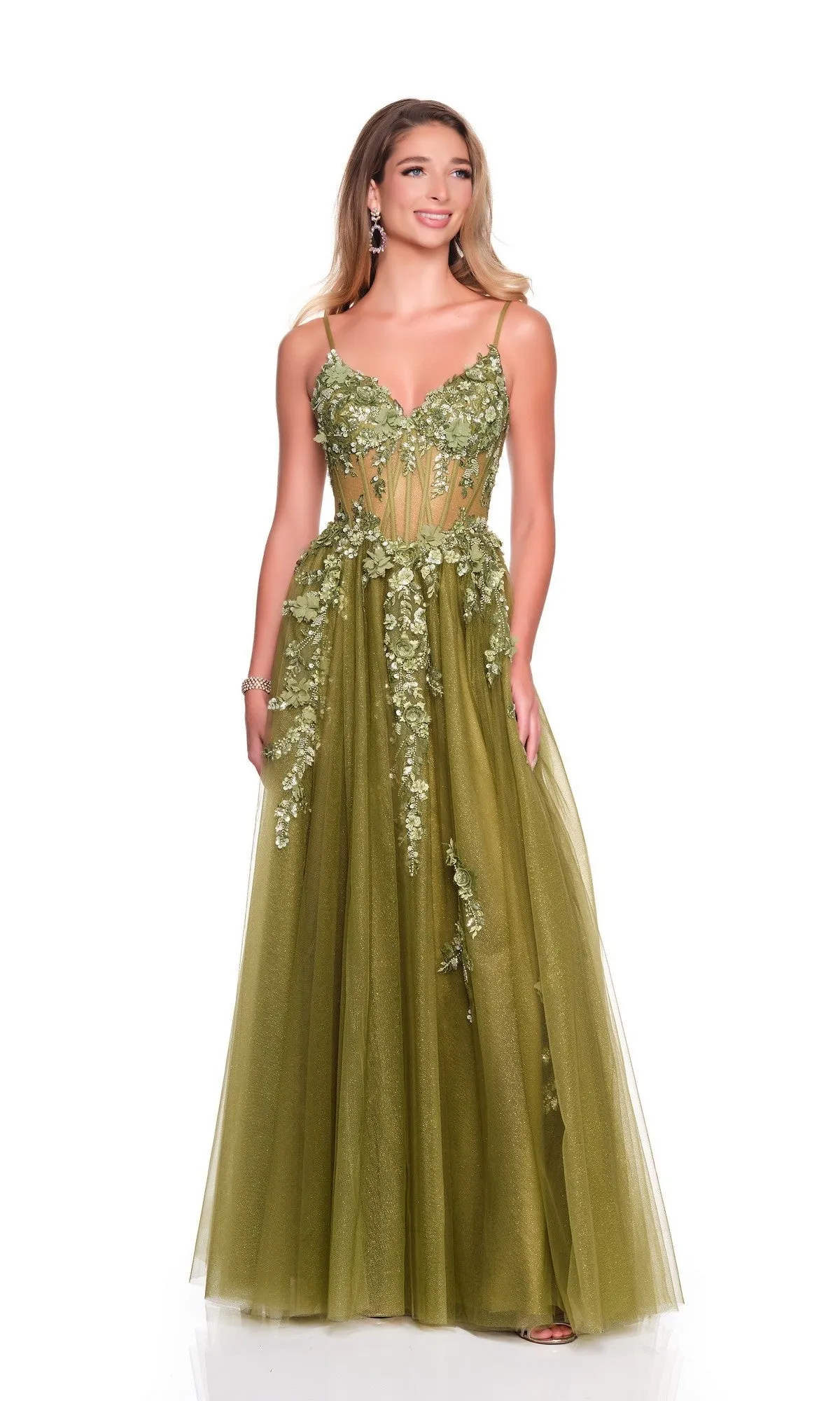 Long Prom Dress: Dave and Johnny 12602 sold by PromGirl