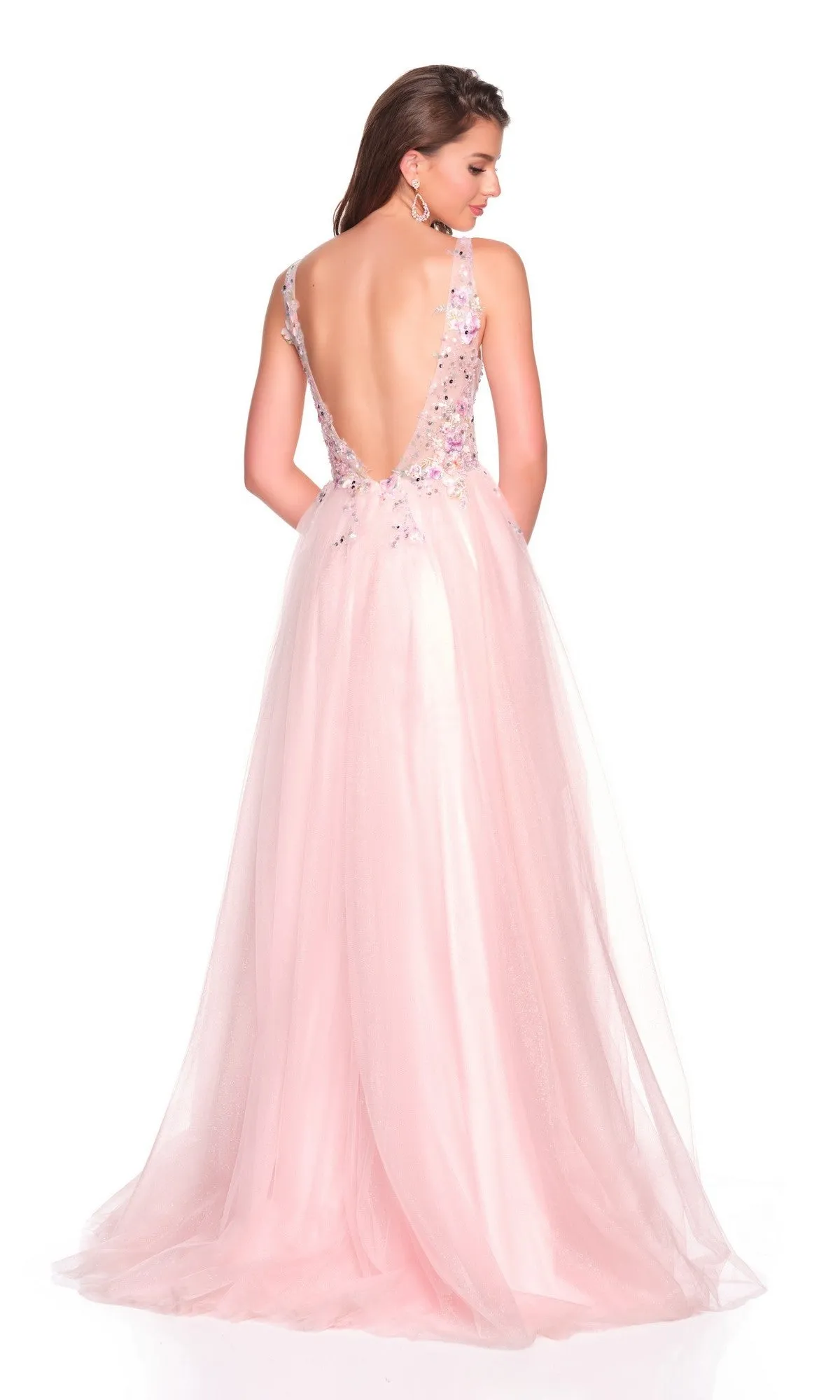 Long Prom Dress: Dave and Johnny 12591 sold by PromGirl product image thumbnail 2