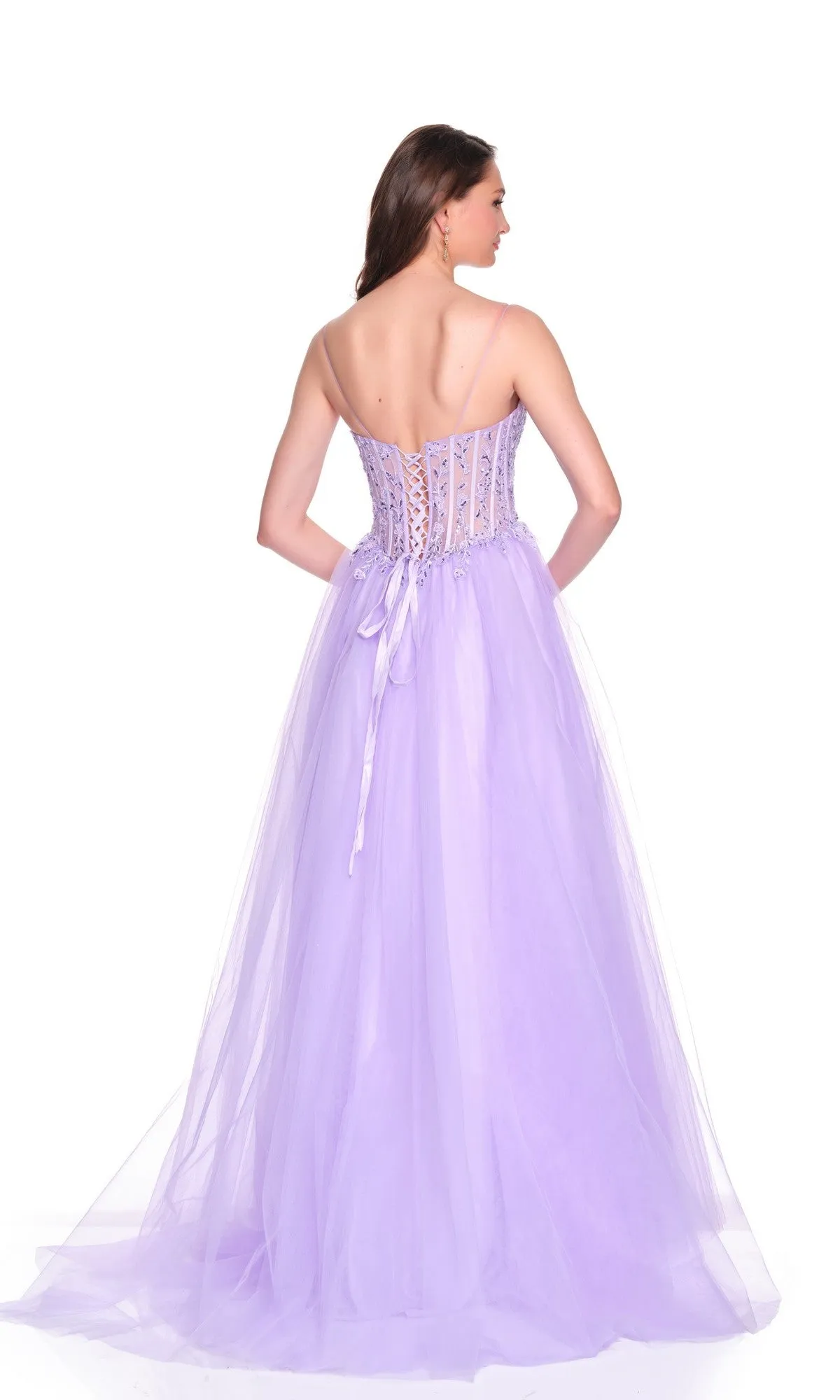 Long Prom Dress: Dave and Johnny 12581 sold by PromGirl product image thumbnail 2