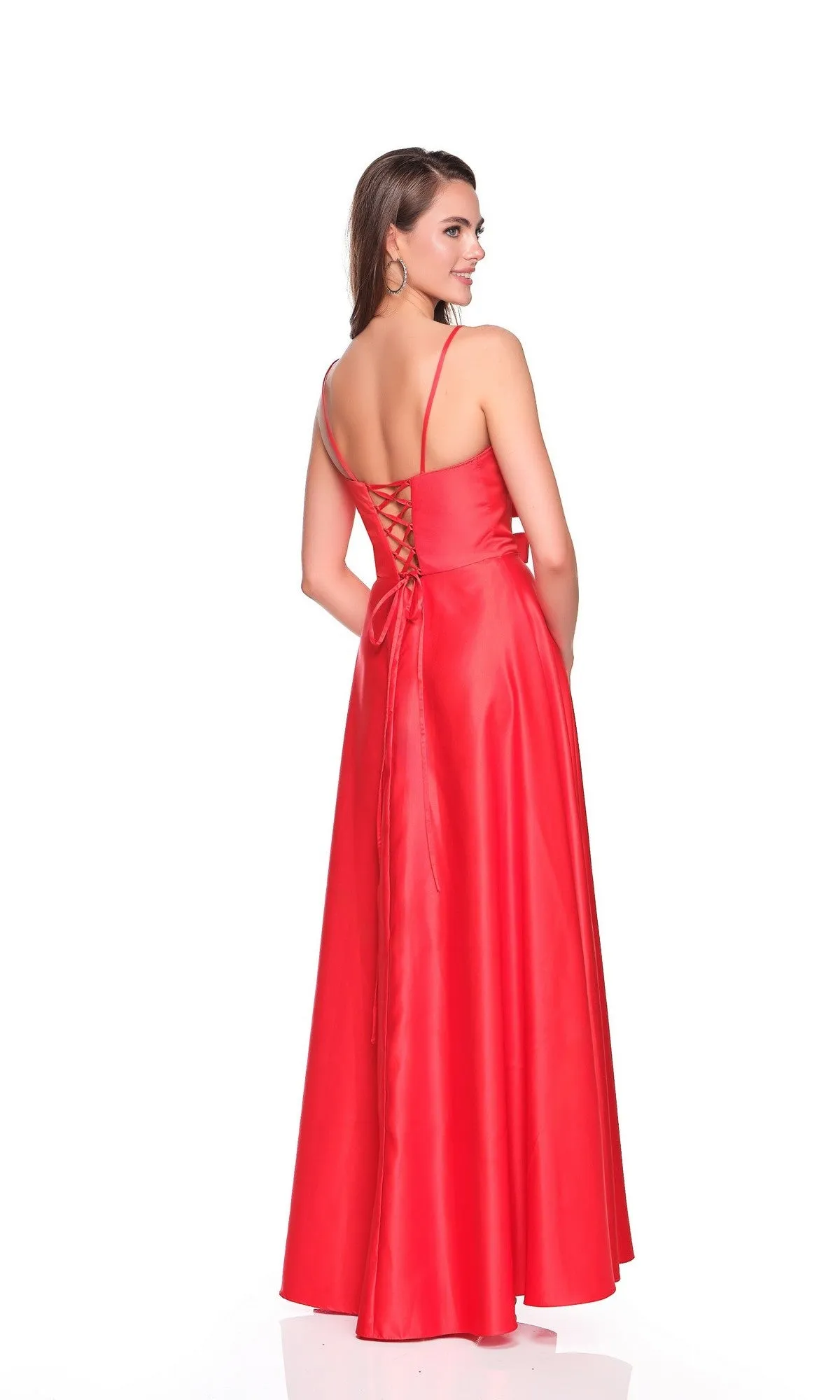 Long Prom Dress: Dave and Johnny 12572 sold by PromGirl product image thumbnail 2