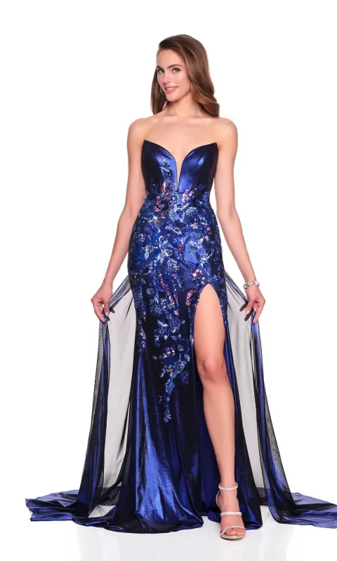 Long Prom Dress: Dave and Johnny 12568 sold by PromGirl