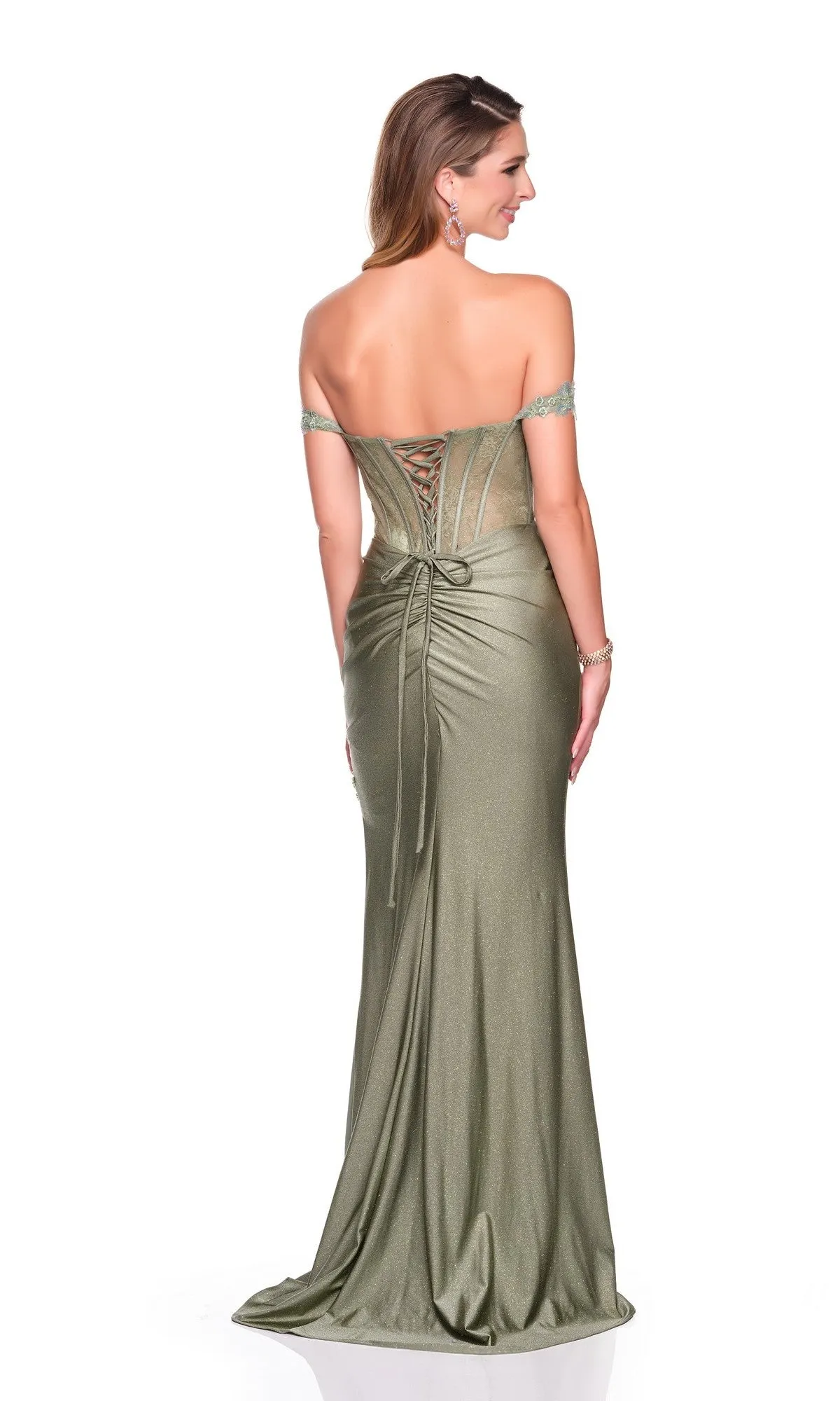Long Prom Dress: Dave and Johnny 12490 sold by PromGirl product image thumbnail 2