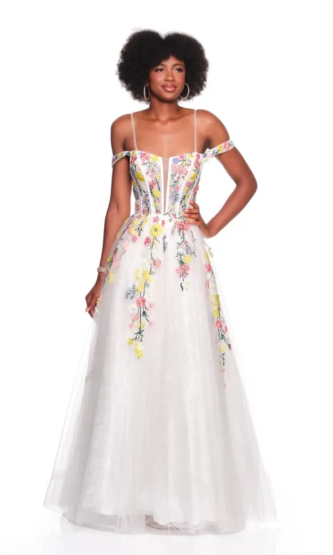 Long Prom Dress: Dave and Johnny 12489 sold by PromGirl