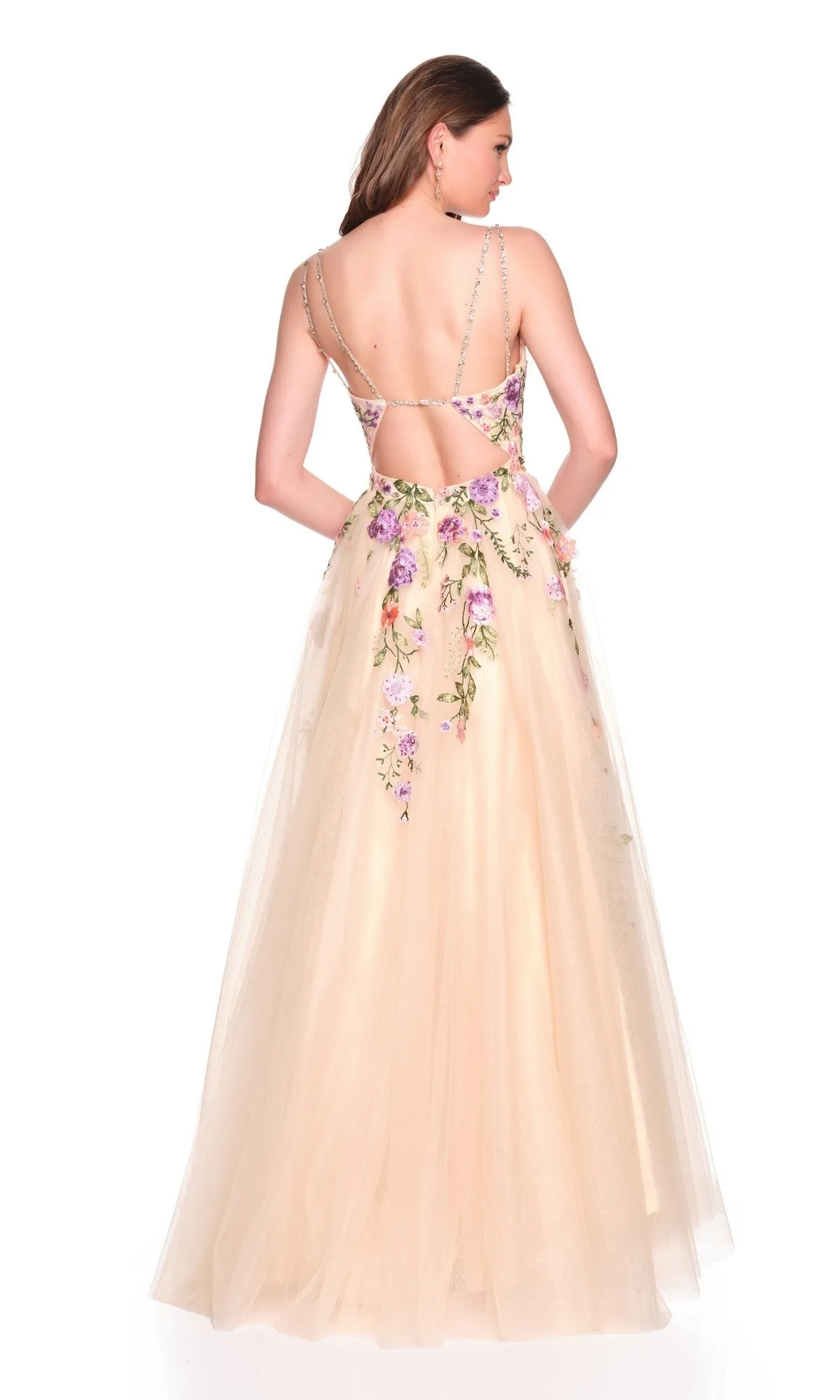 Long Prom Dress: Dave and Johnny 12479 sold by PromGirl product image thumbnail 2