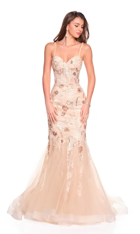 Long Prom Dress: Dave and Johnny 12469 sold by PromGirl