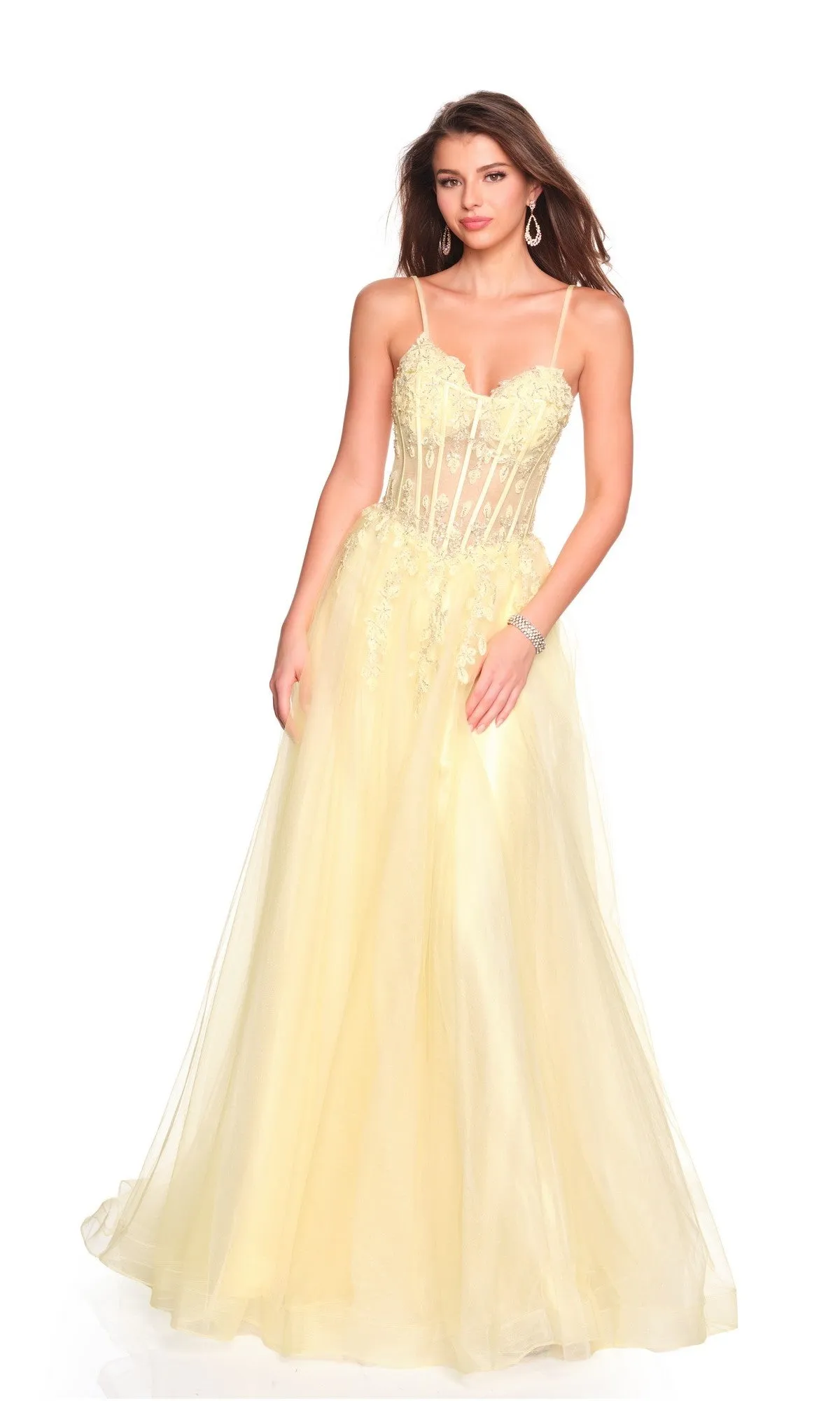 Long Prom Dress: Dave and Johnny 12424 sold by PromGirl
