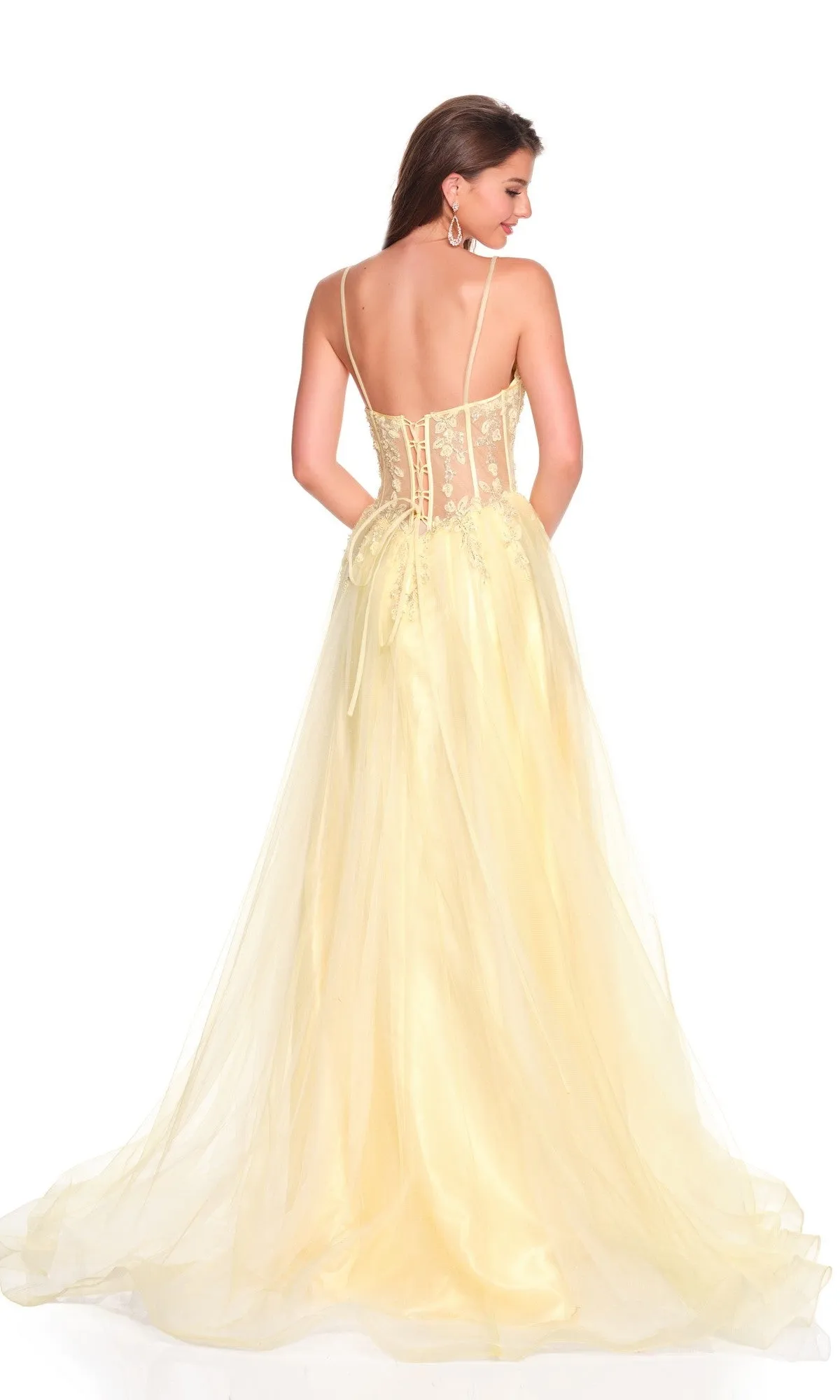 Long Prom Dress: Dave and Johnny 12424 sold by PromGirl product image thumbnail 2