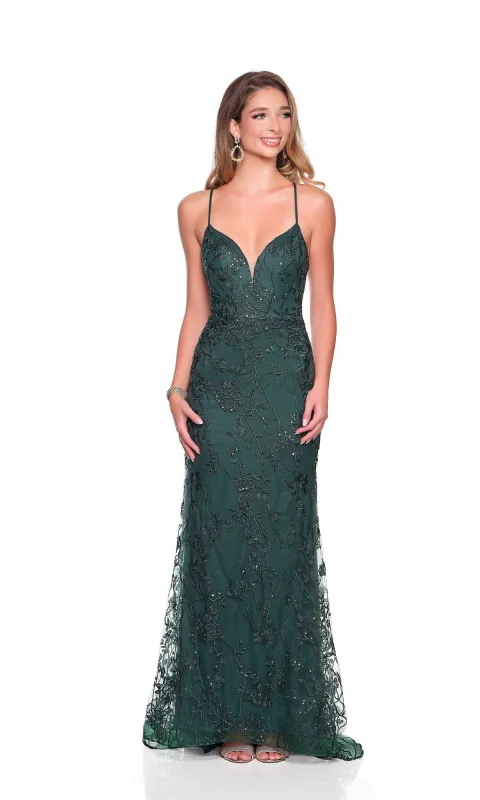 Long Prom Dress: Dave and Johnny 12409 sold by PromGirl