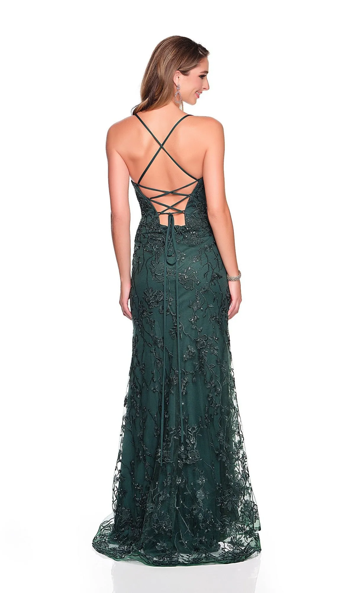 Long Prom Dress: Dave and Johnny 12409 sold by PromGirl product image thumbnail 2