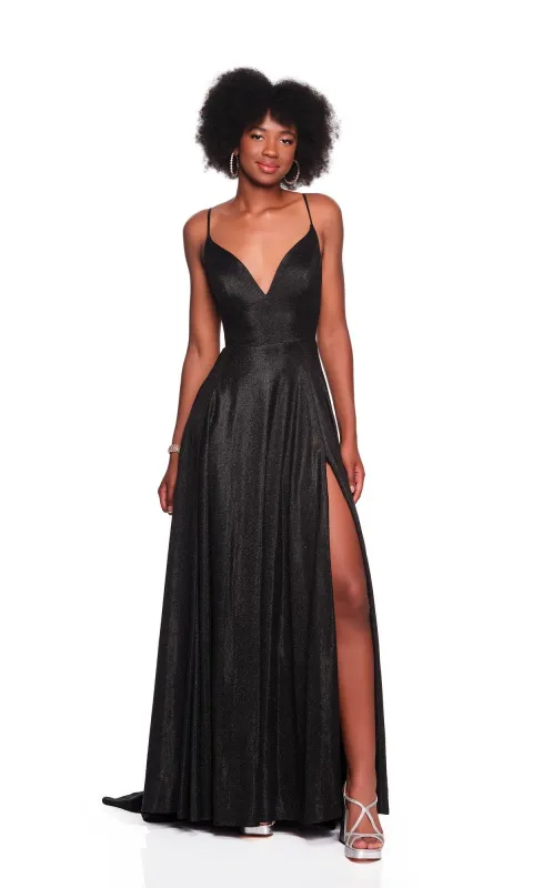 Long Prom Dress: Dave and Johnny 12408 sold by PromGirl