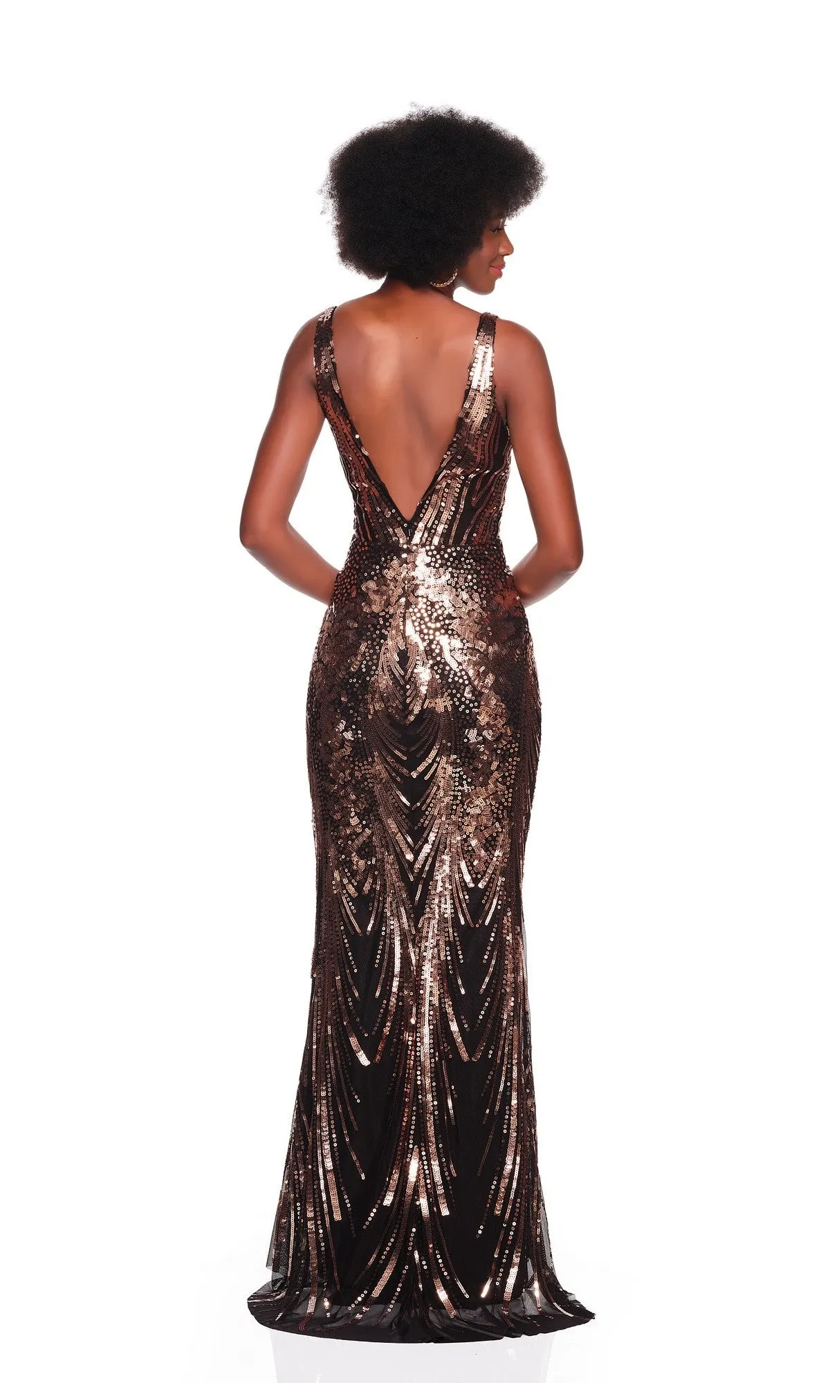 Long Prom Dress: Dave and Johnny 12402 sold by PromGirl product image thumbnail 2