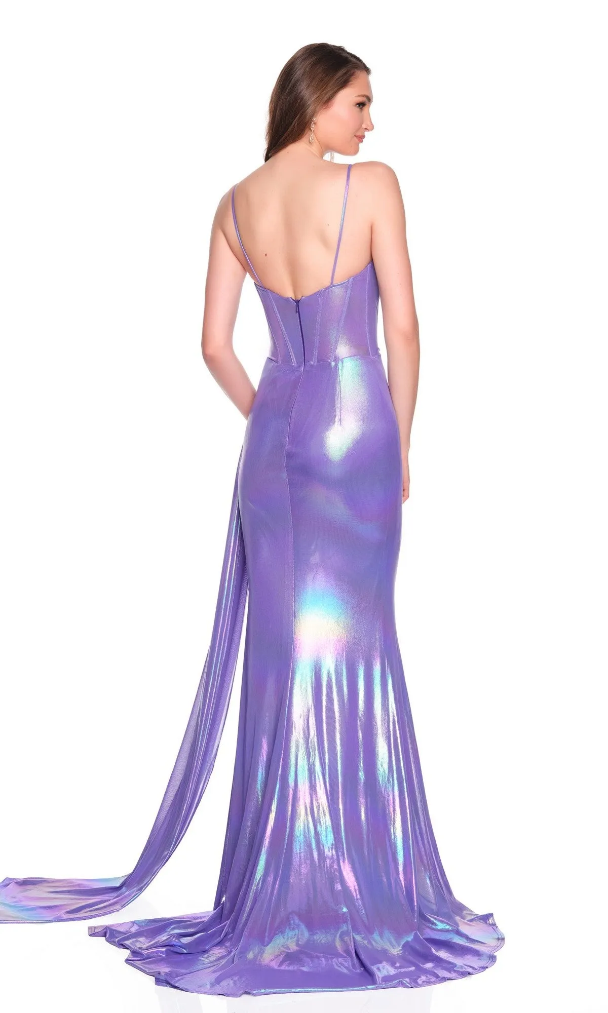 Long Prom Dress: Dave and Johnny 12378 sold by PromGirl product image thumbnail 2