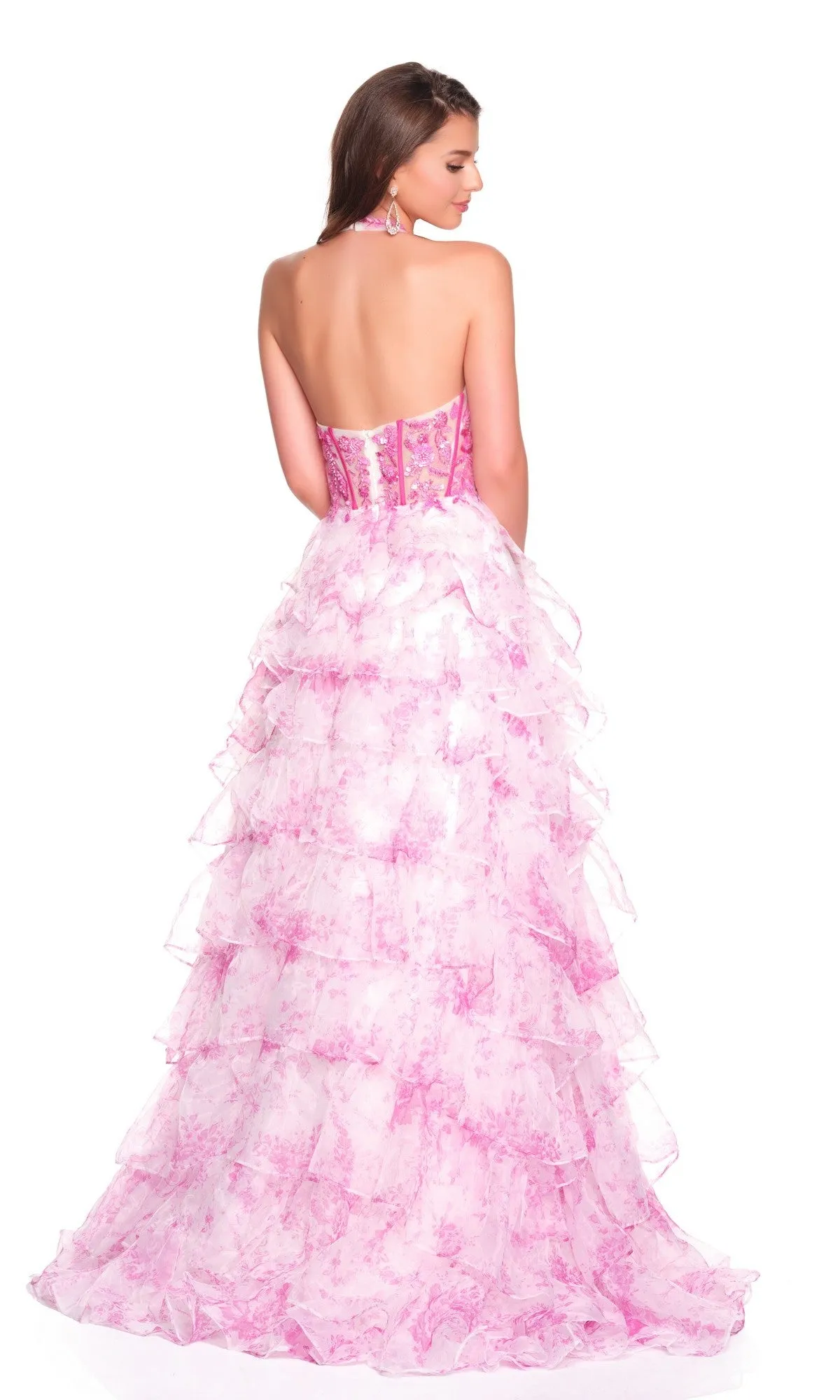 Long Prom Dress: Dave and Johnny 12766 sold by PromGirl product image thumbnail 2