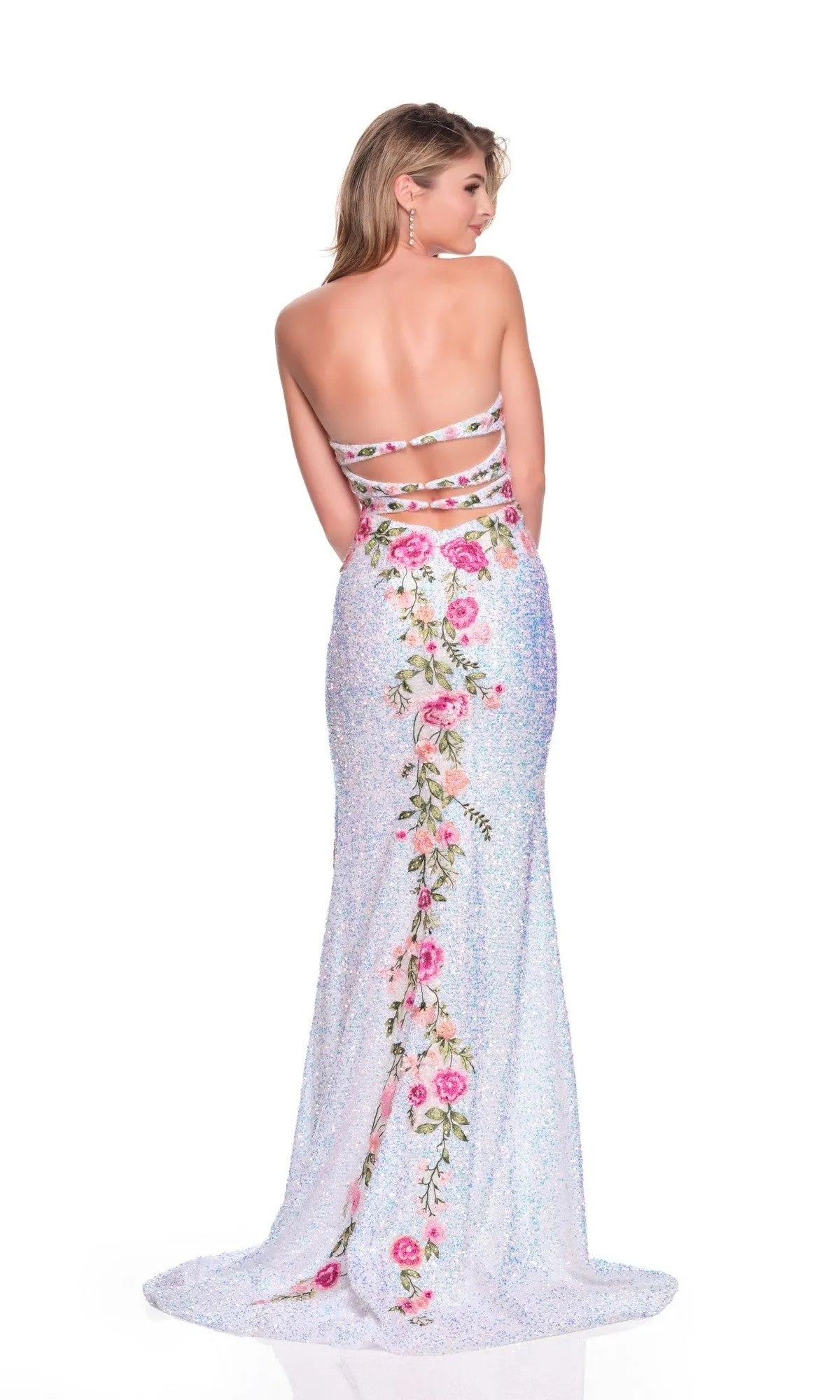 Long Prom Dress: Dave and Johnny 12763 sold by PromGirl product image thumbnail 2