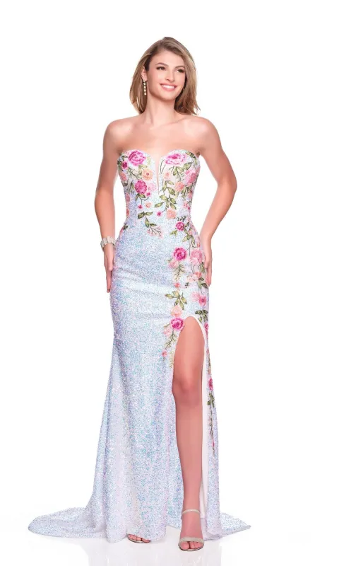 Long Prom Dress: Dave and Johnny 12763 sold by PromGirl