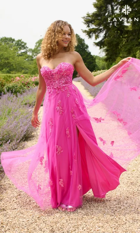 Long Prom Dress: Faviana 11474 sold by PromGirl