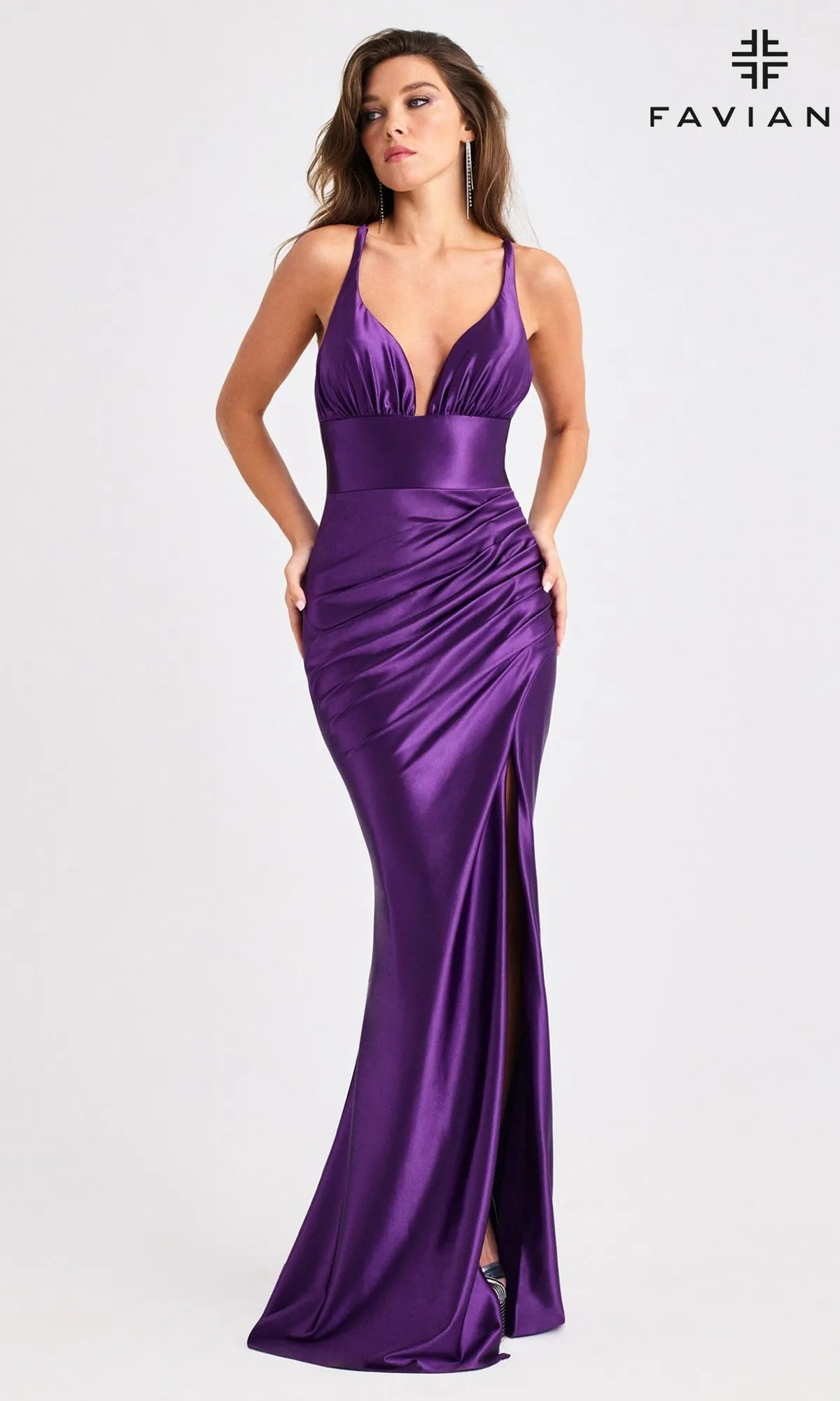 Long Prom Dress: Faviana E11423 sold by PromGirl