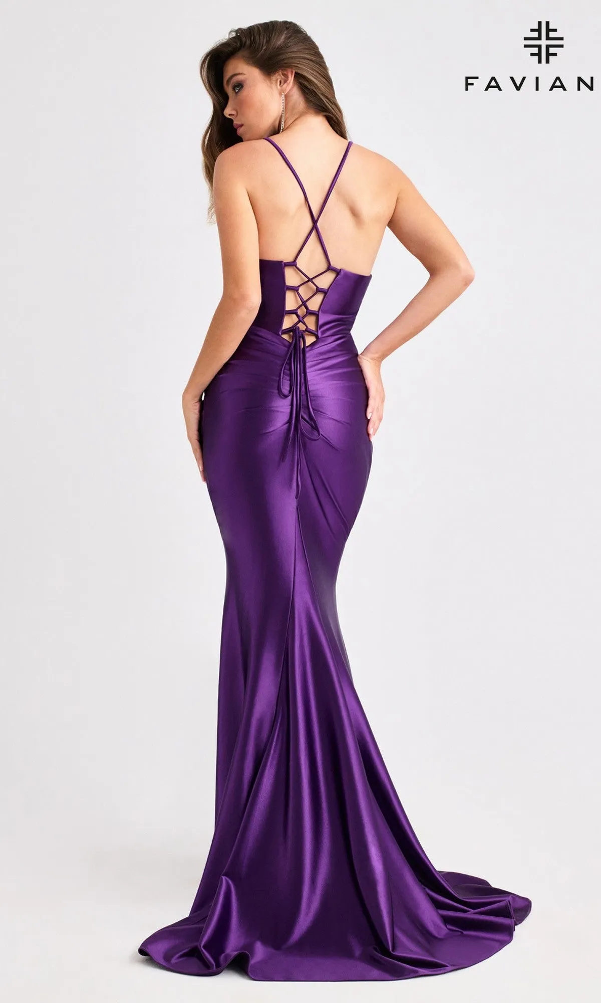 Long Prom Dress: Faviana E11423 sold by PromGirl product image thumbnail 5
