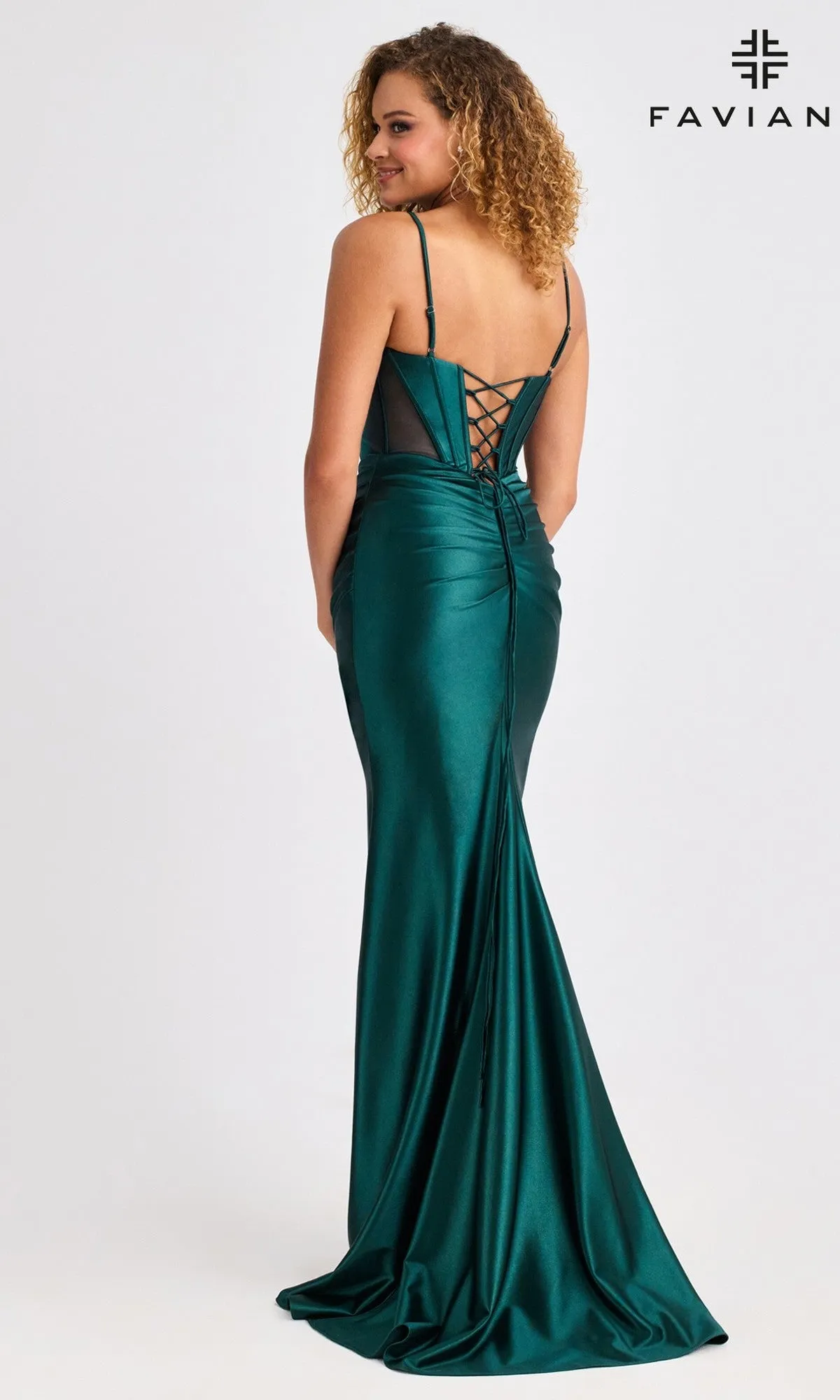 Long Prom Dress: Faviana E11456 sold by PromGirl product image thumbnail 2