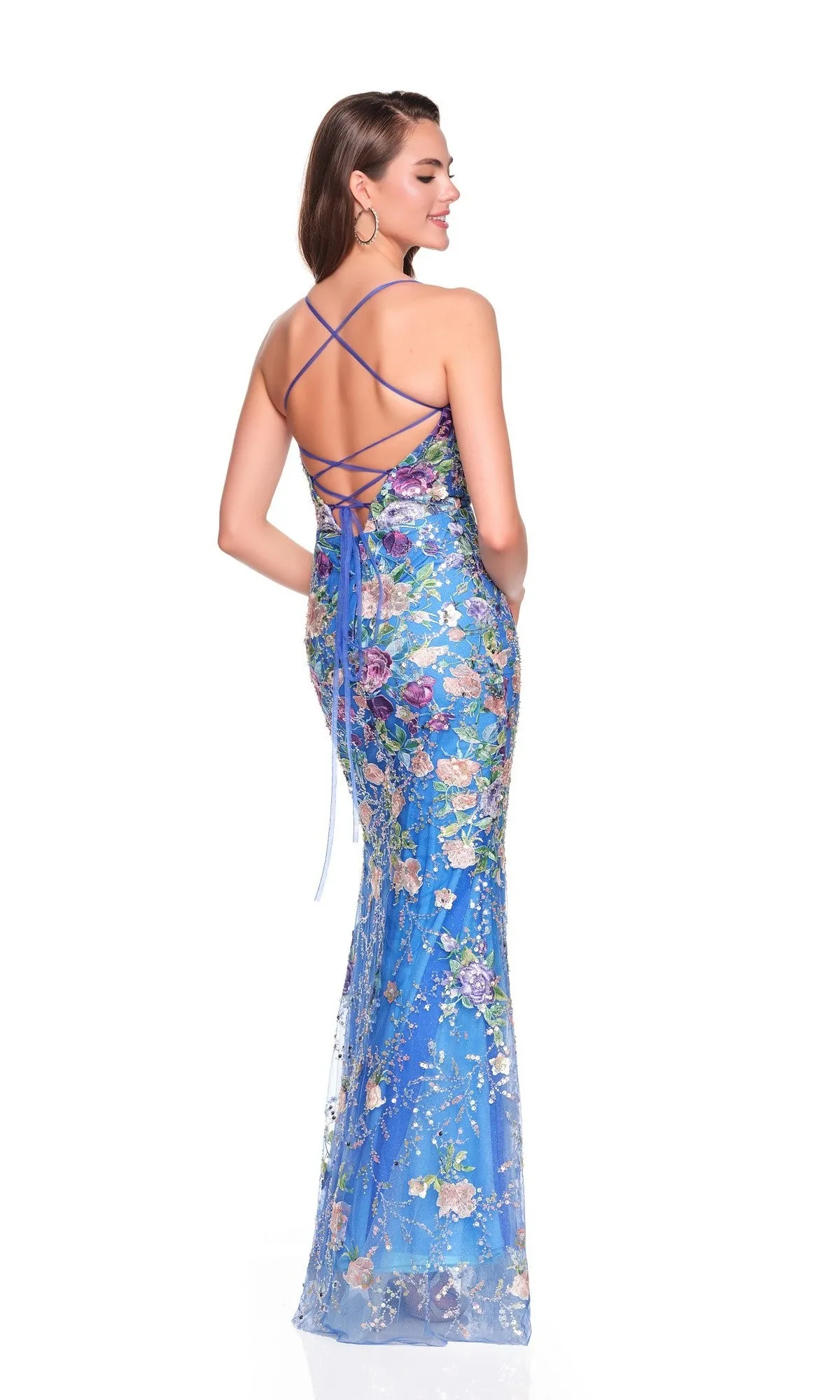 Long Prom Dress: Dave and Johnny 12760 sold by PromGirl product image thumbnail 2