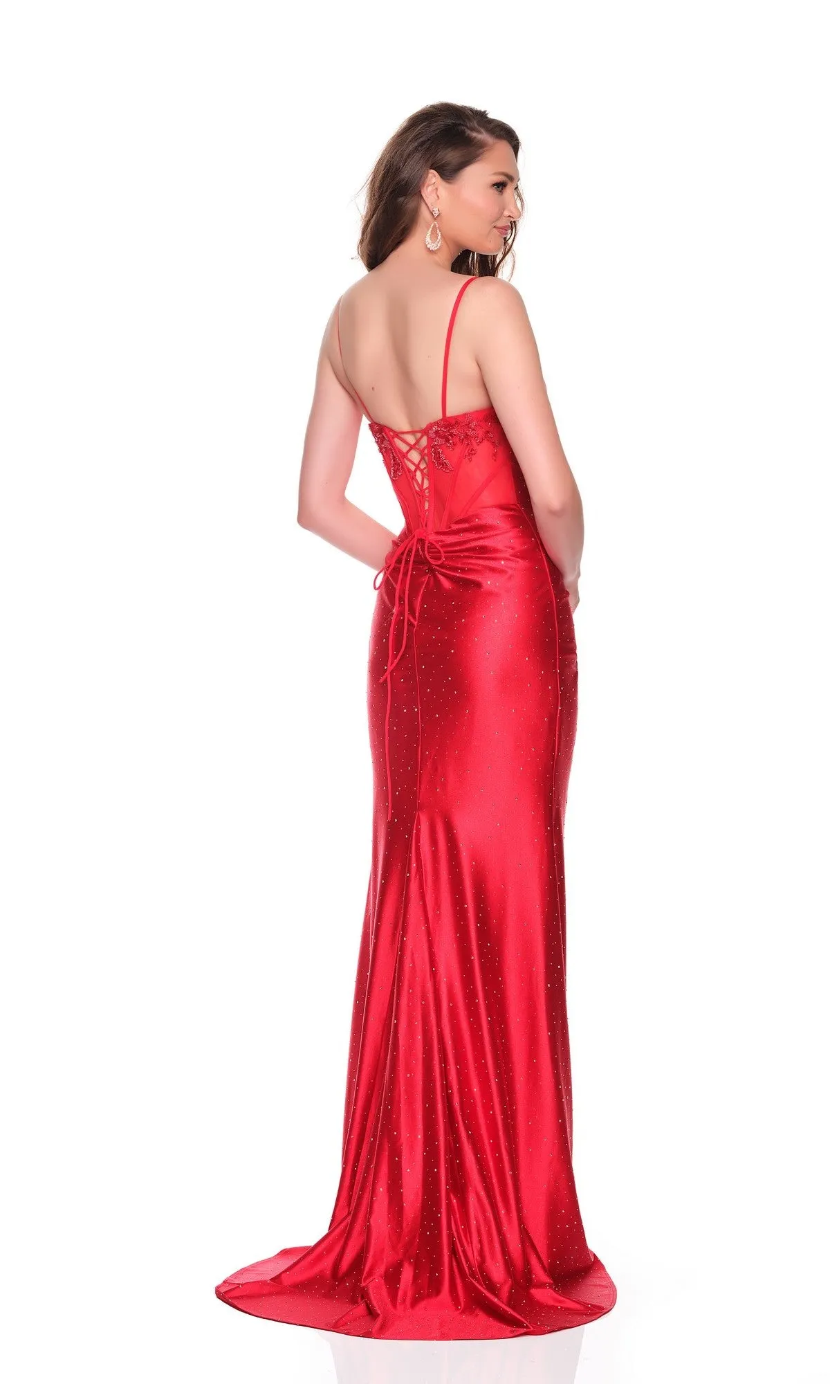 Long Prom Dress: Dave and Johnny 12755 sold by PromGirl product image thumbnail 2